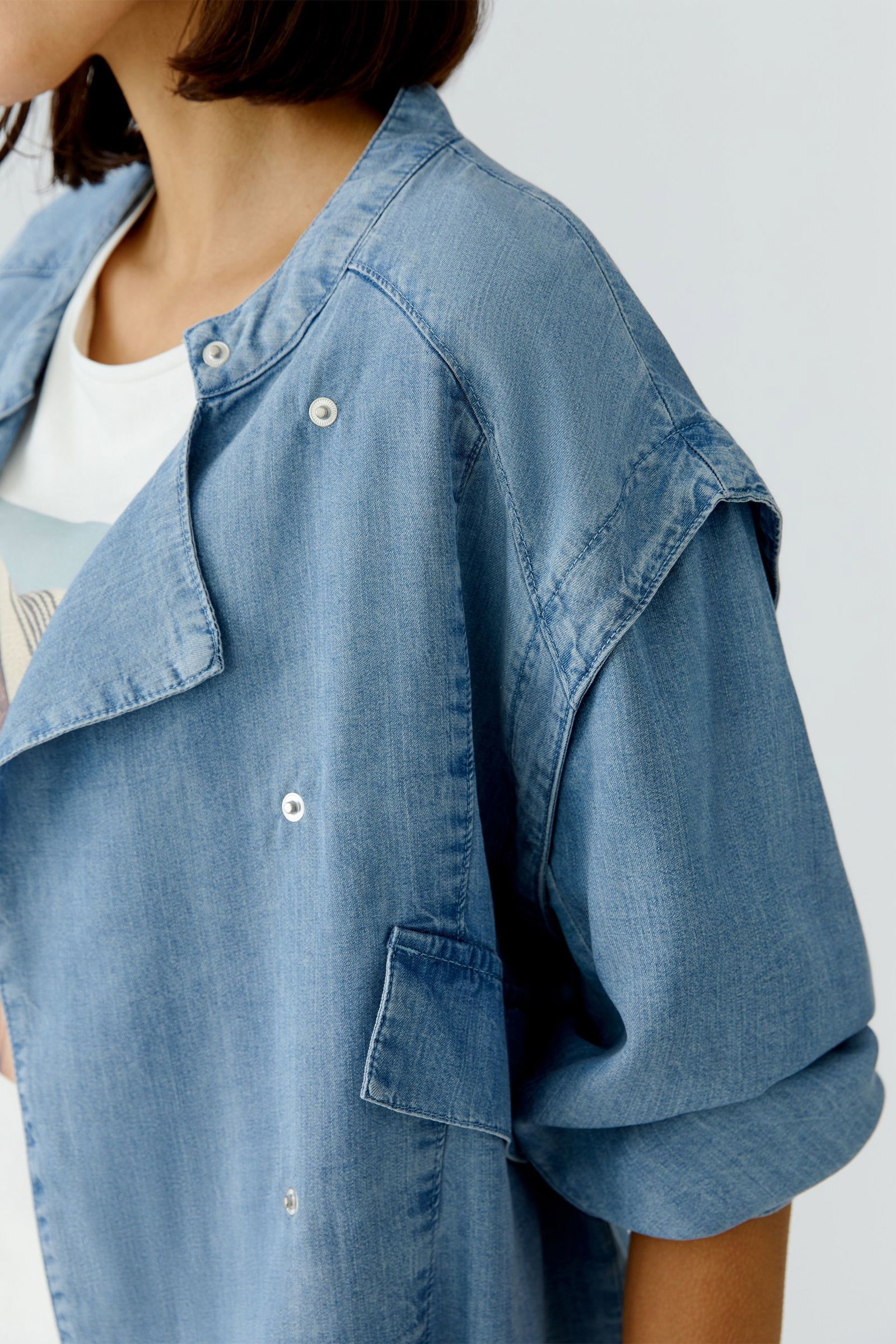 28b2ae49fc7cac047f35d519620fbc58 Oui | Oui Jeansjacke | 34