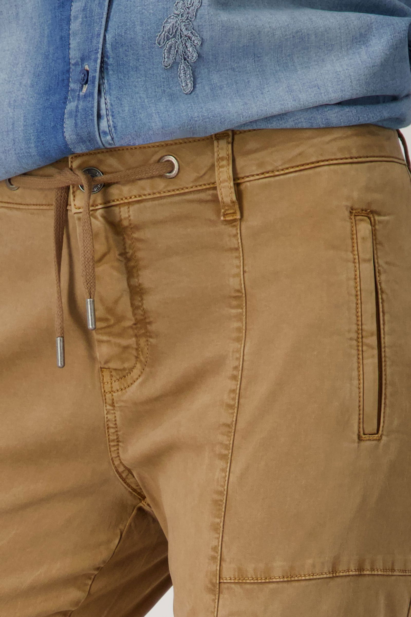 Monari | Monari Schmale Hose | 40 | truffle