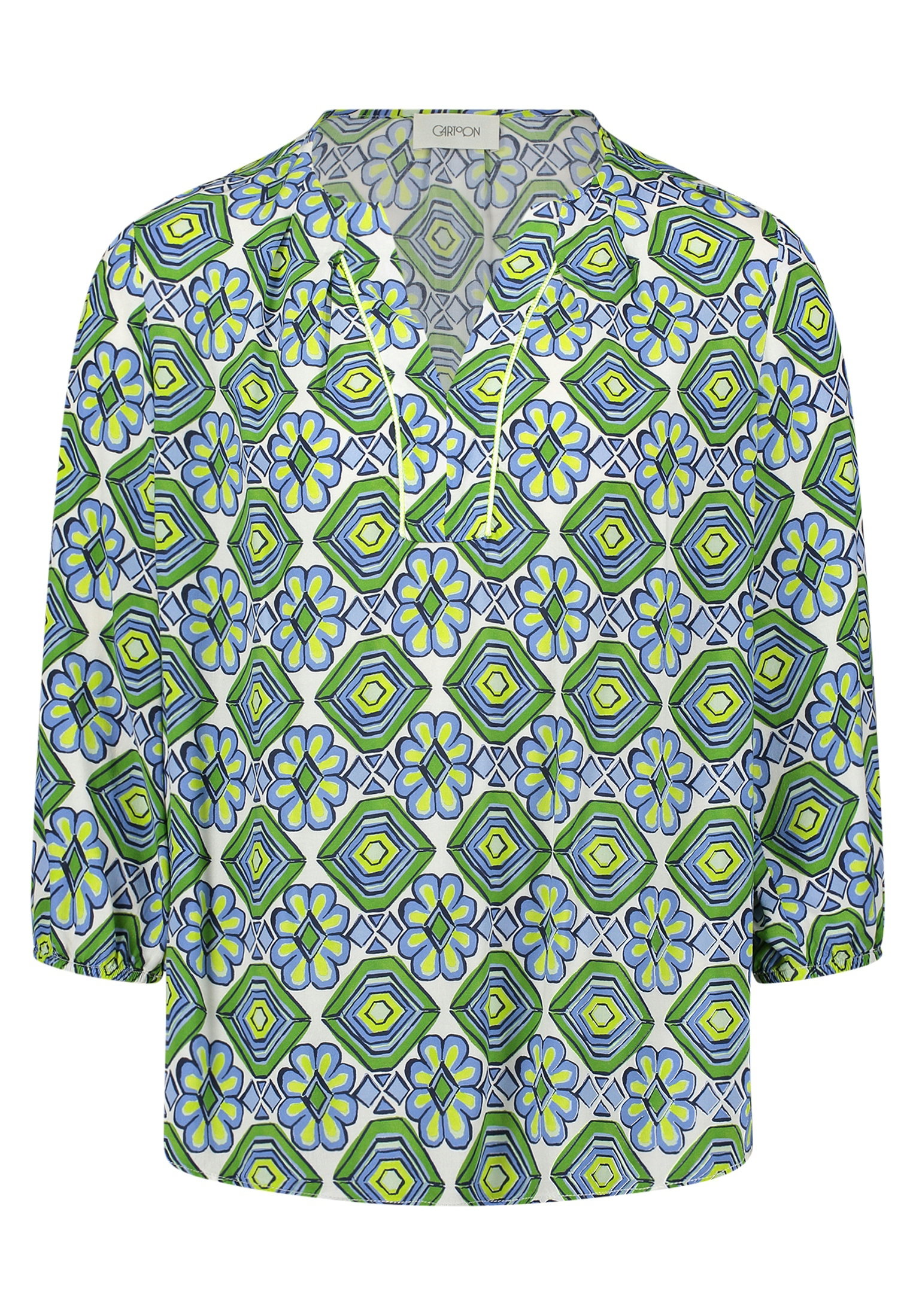 Cartoon Druckbluse #1