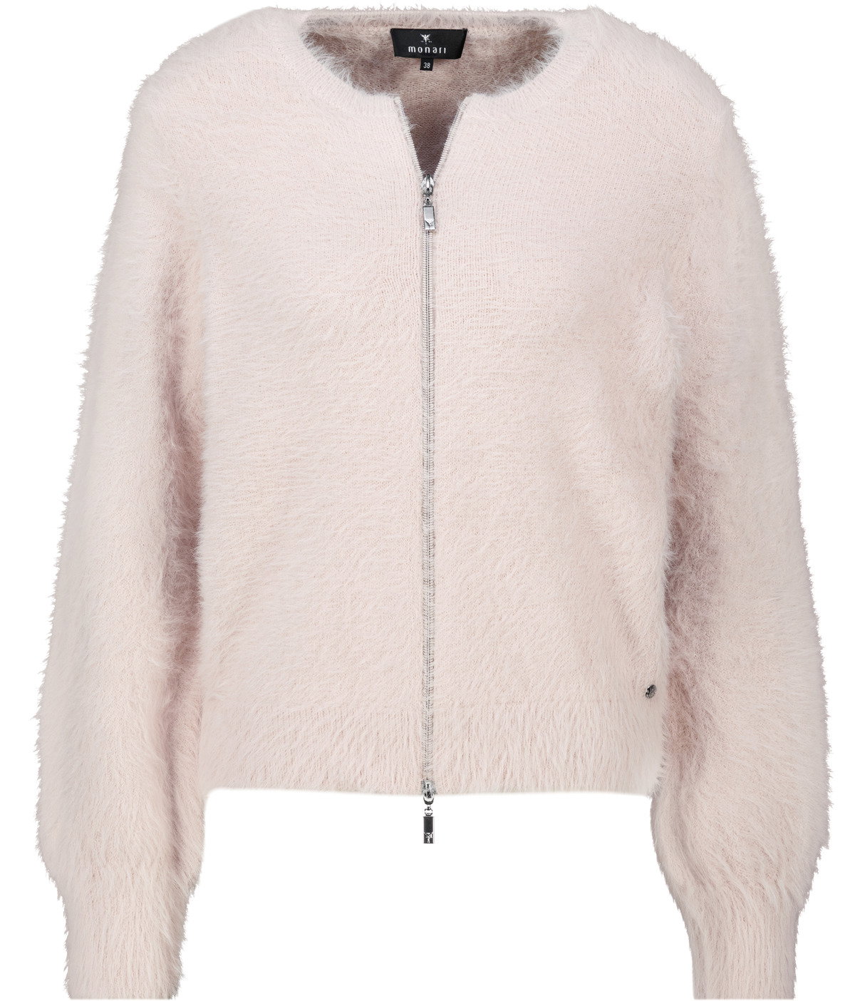 Strickjacke, rosewater #1