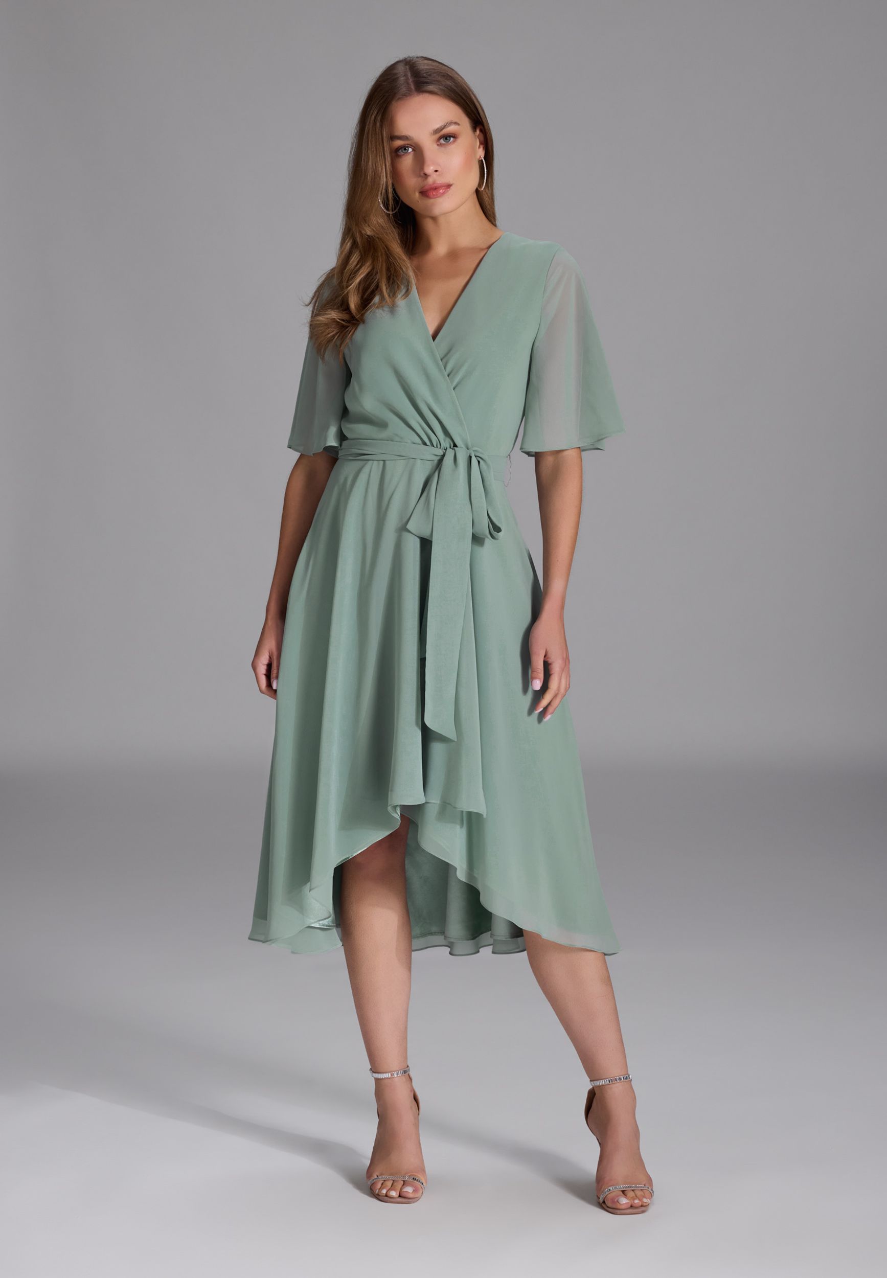 SWING |  SWING Kurzes Kleid  | 42 | soft green