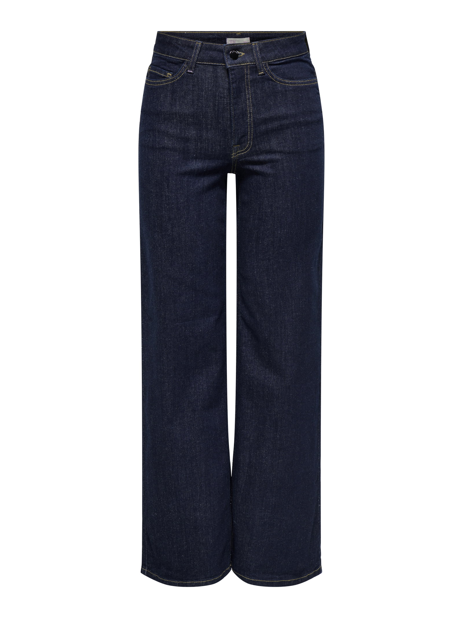 JDYFELINA-FINA HW WIDE RINSE JNSDNM, Dark Blue Denim/RINSE BLUE DENIM #1