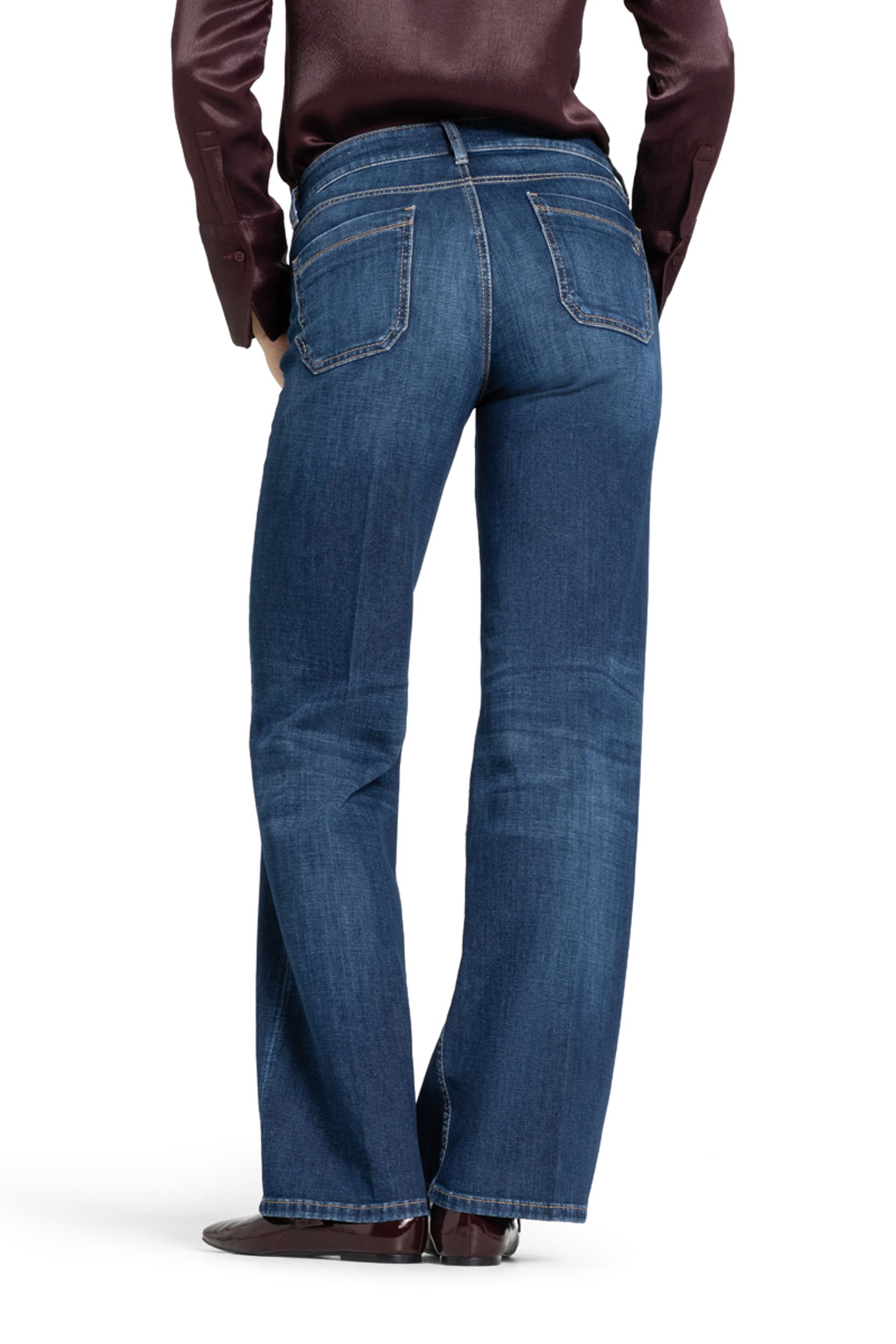 Cambio |  Cambio Straight Leg Jeans 