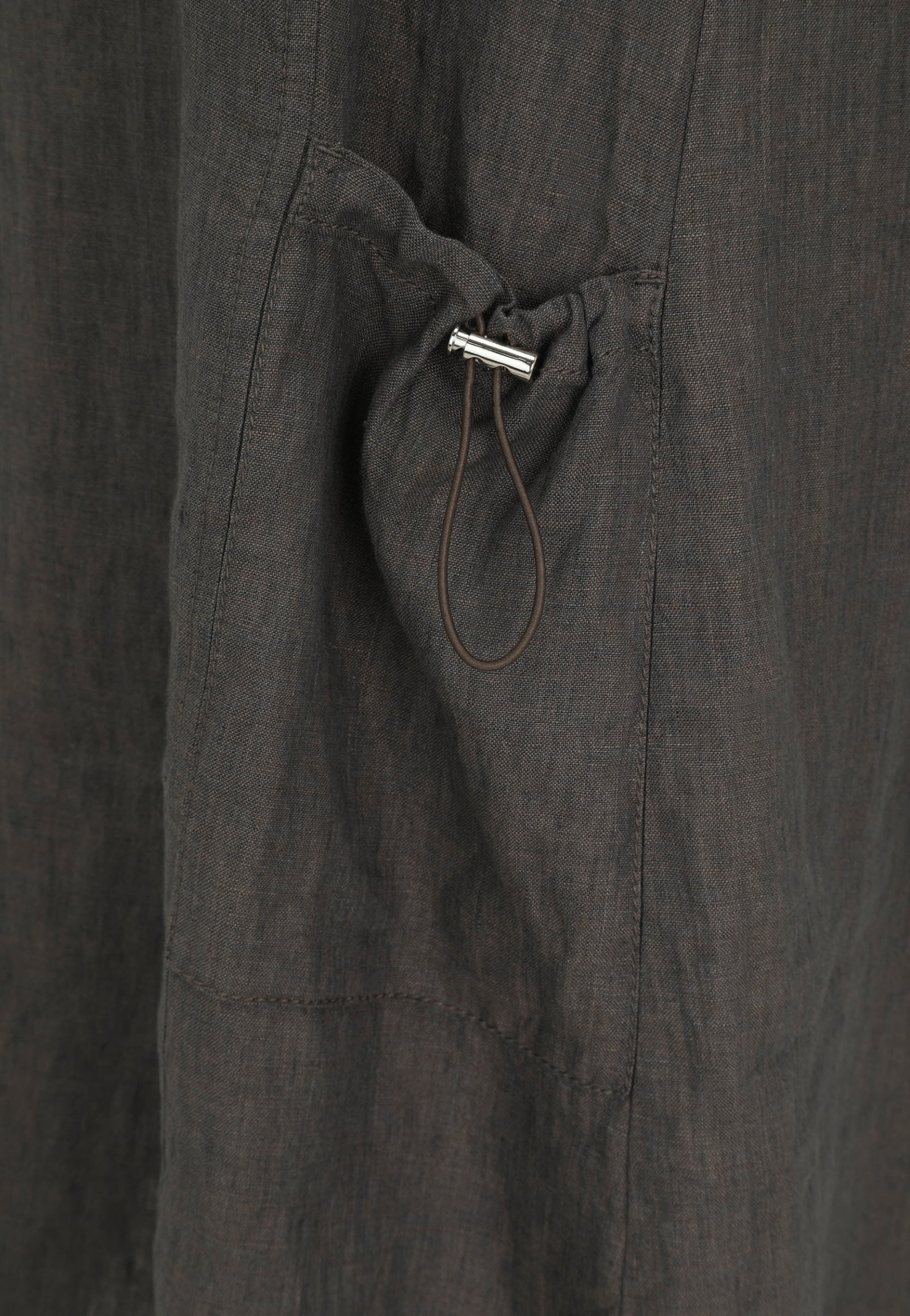 Doris Streich Kleid aus Leinen mit Halbarm #3