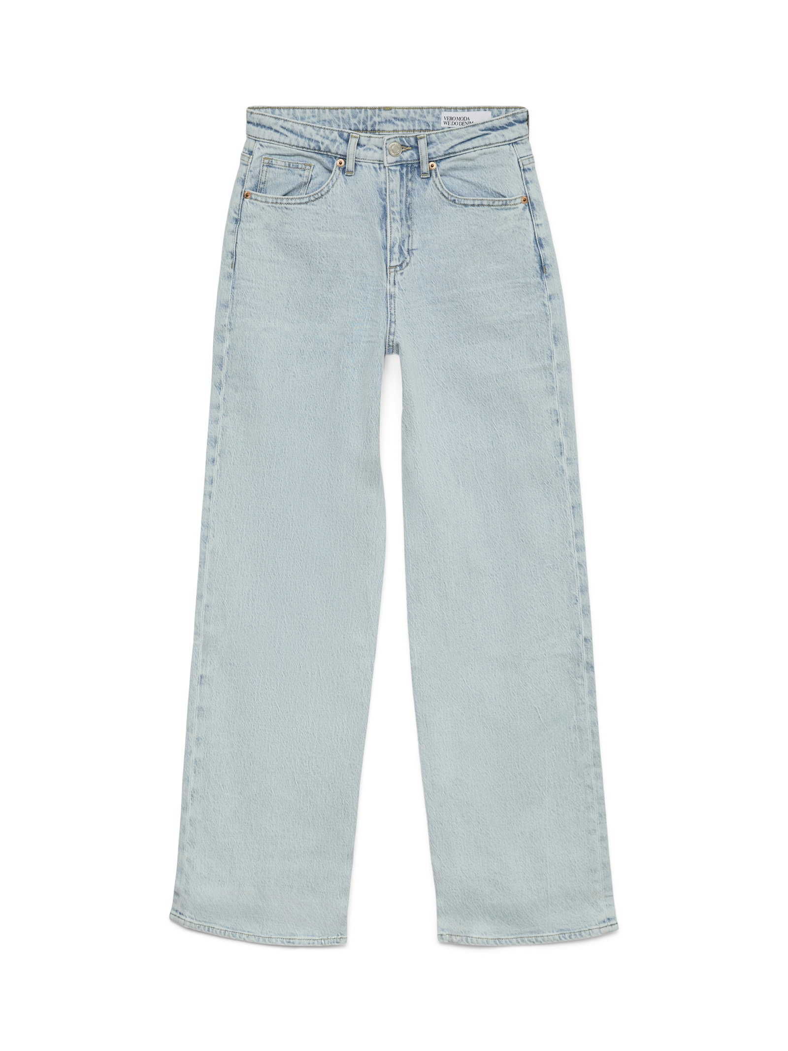 VMTESSA HR WIDE JEANS RA3052 GA NOO, Light Blue Denim #1