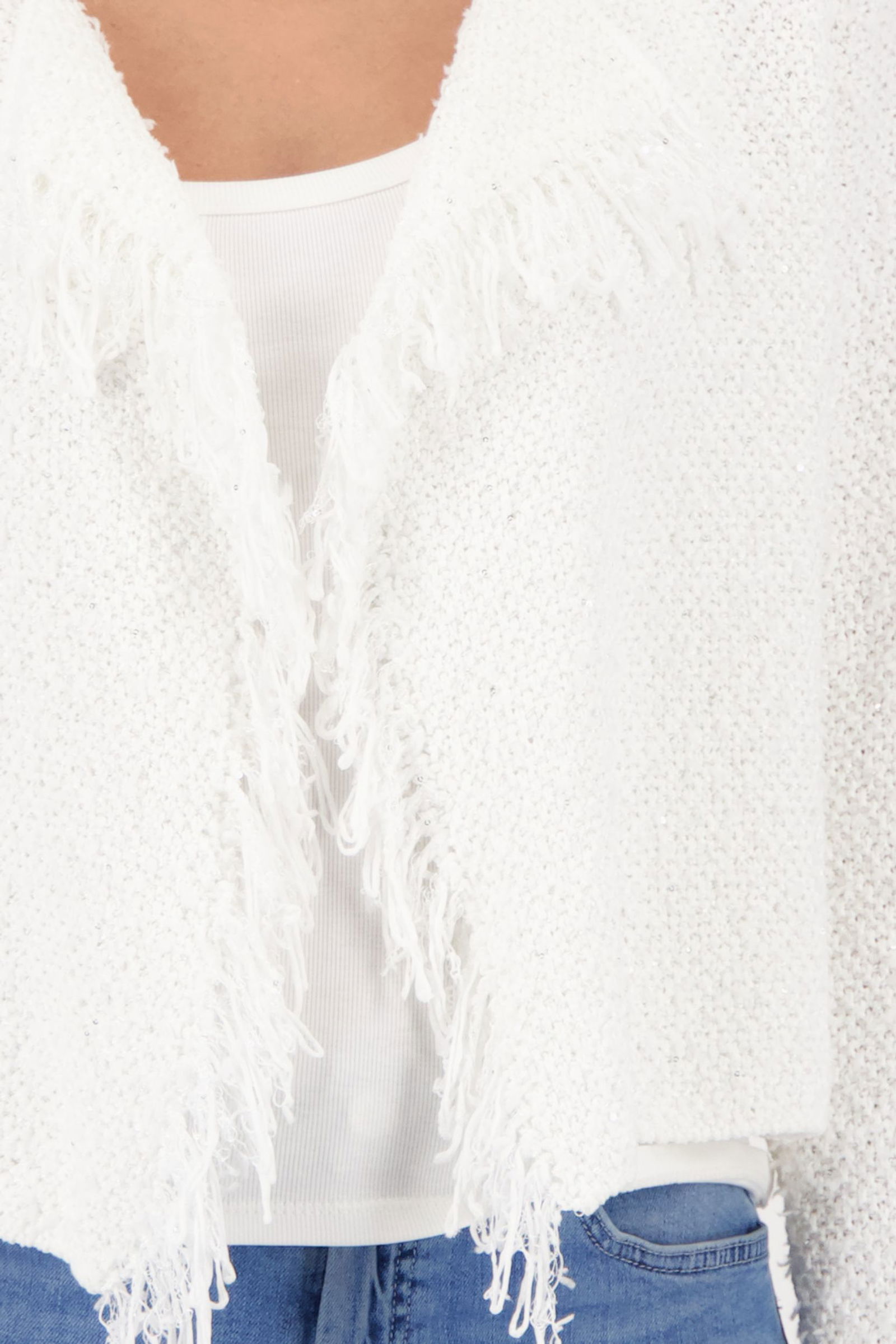 Monari |  Monari Pullover  | 36 | off-white