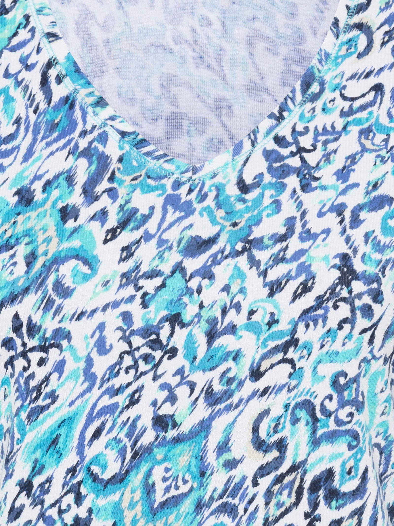Olsen |  T-Shirt Short Sleeves | 48 | aruba blue