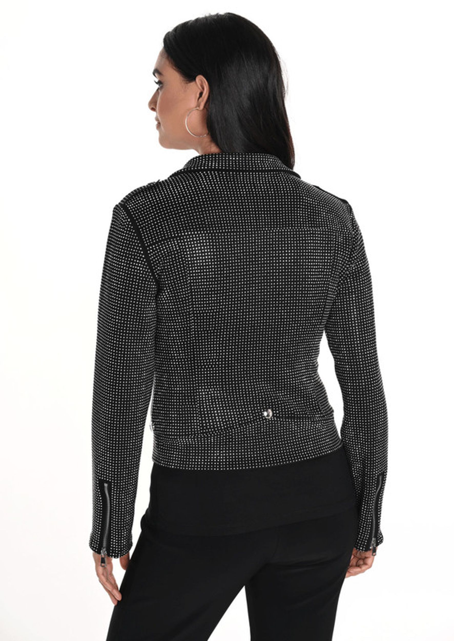 Frank Lyman |  Frank Lyman elegante Jacke mit Strass-Besatz | XXL