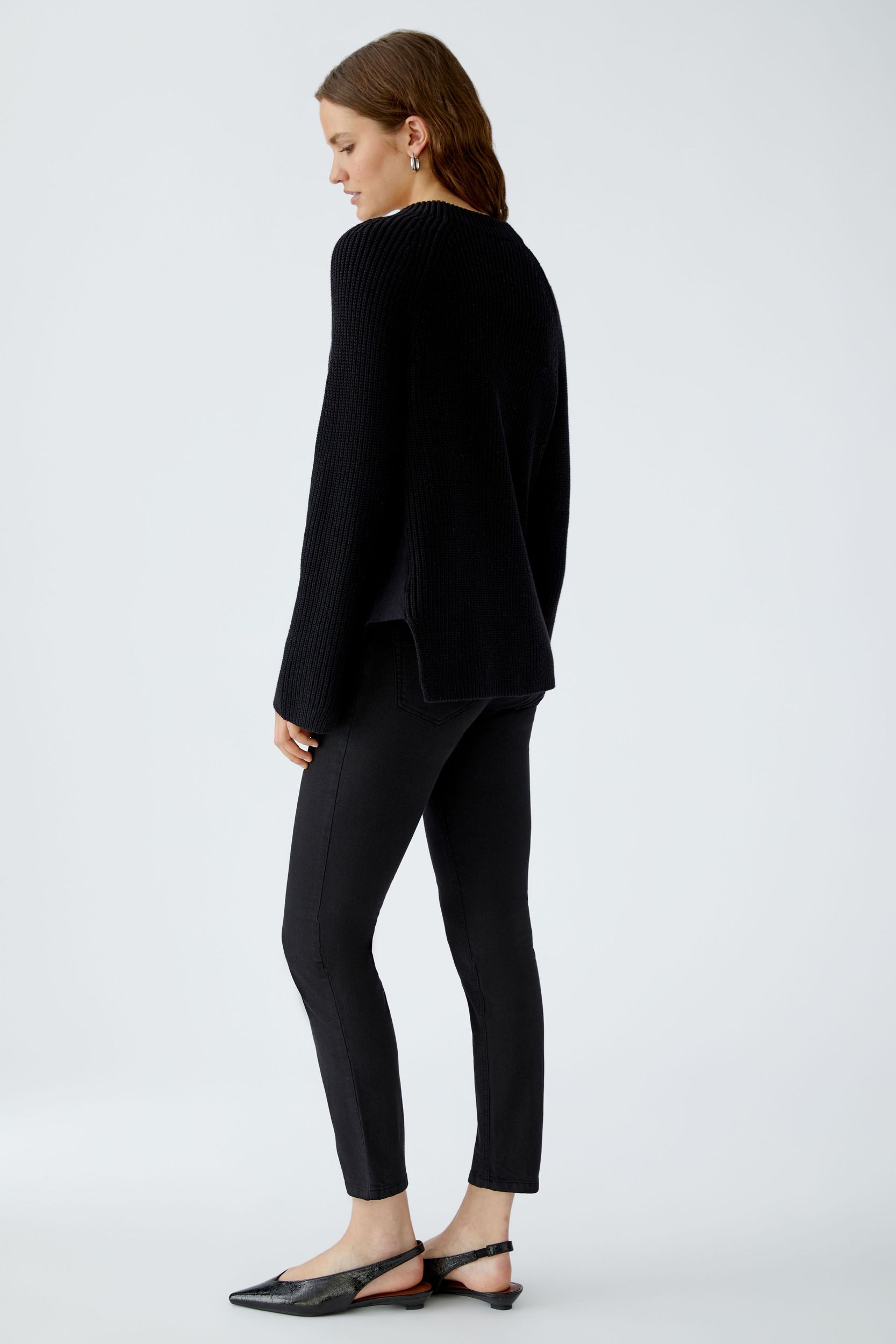 Oui |  Oui Pullover  | 42 | black
