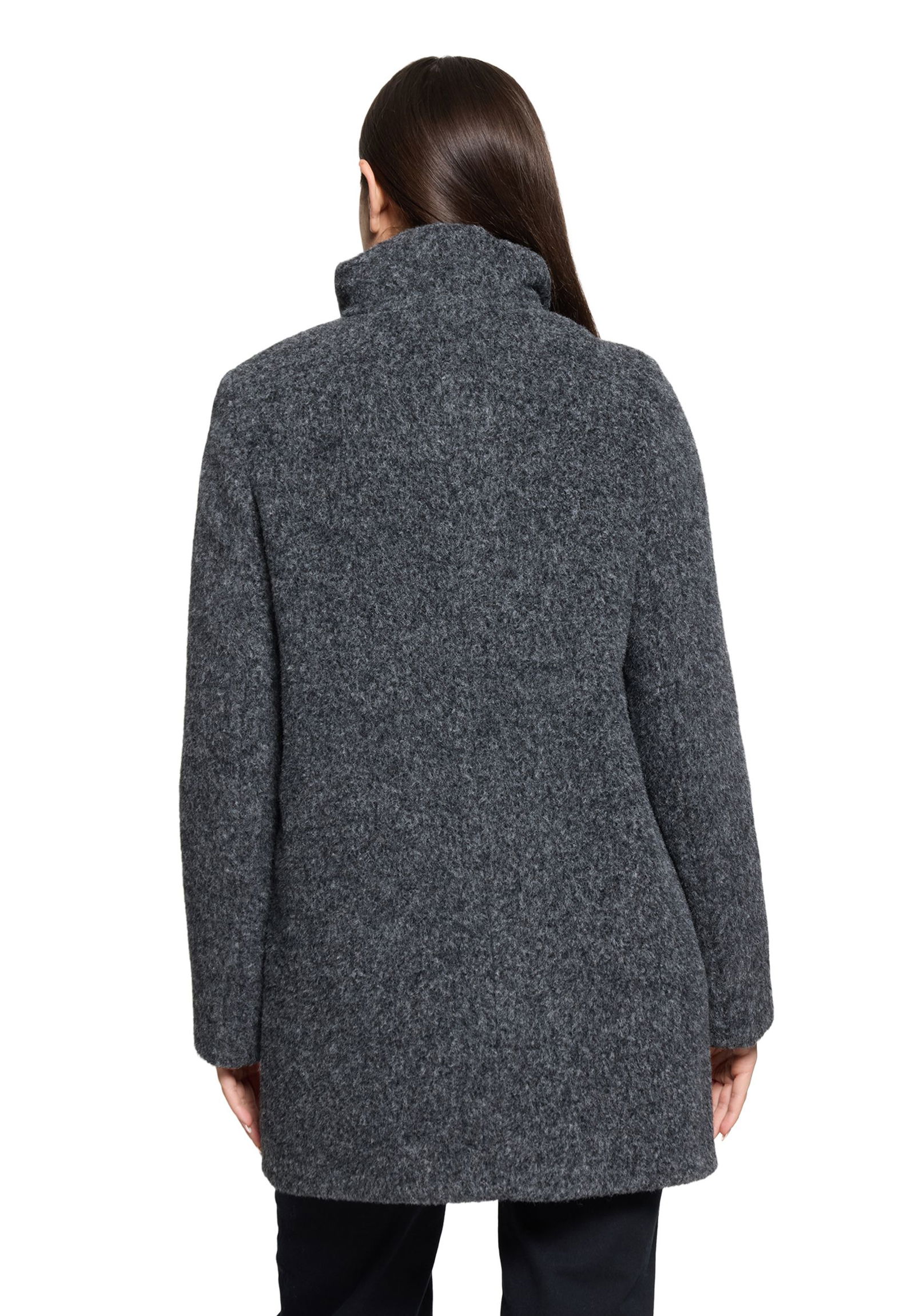 Saint Jacques | Saint Jacques Wintermantel | 36 | middle grey melange