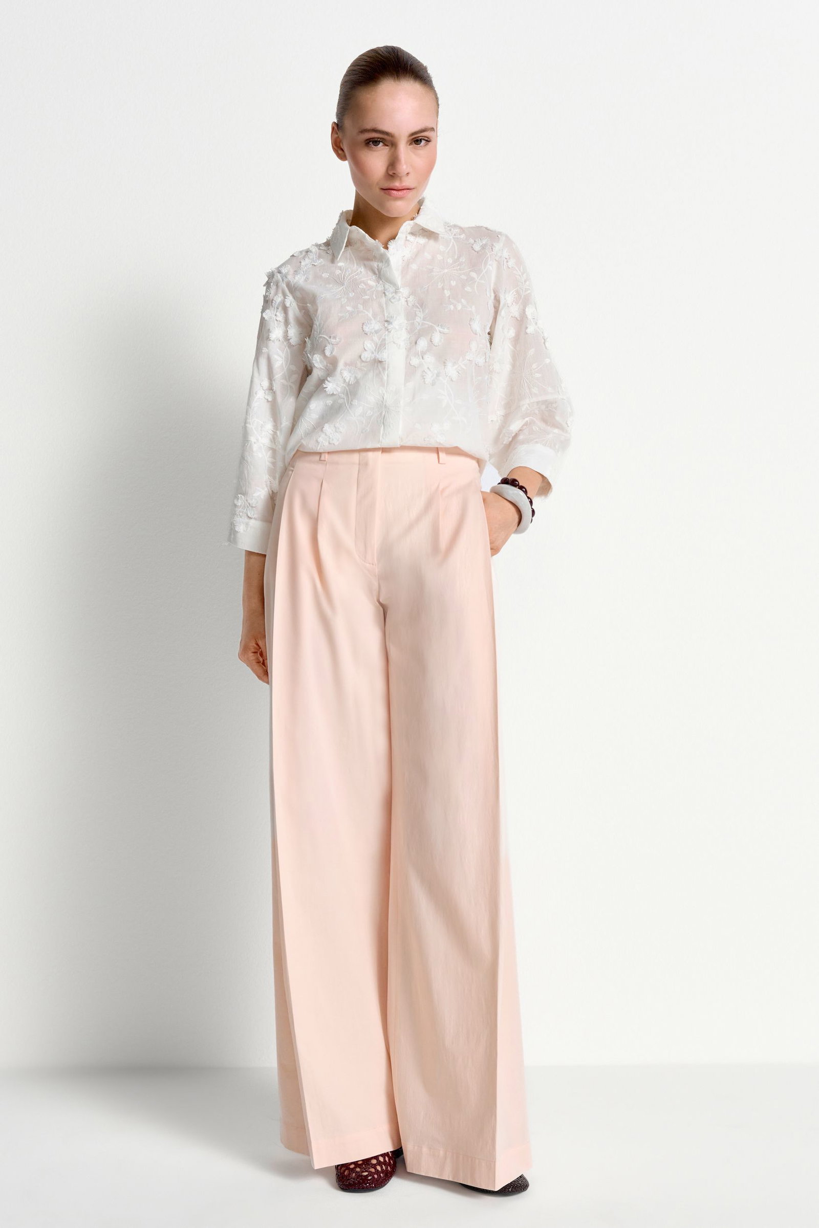 Rich & Royal |  Rich & Royal Druckbluse  | 42 | white