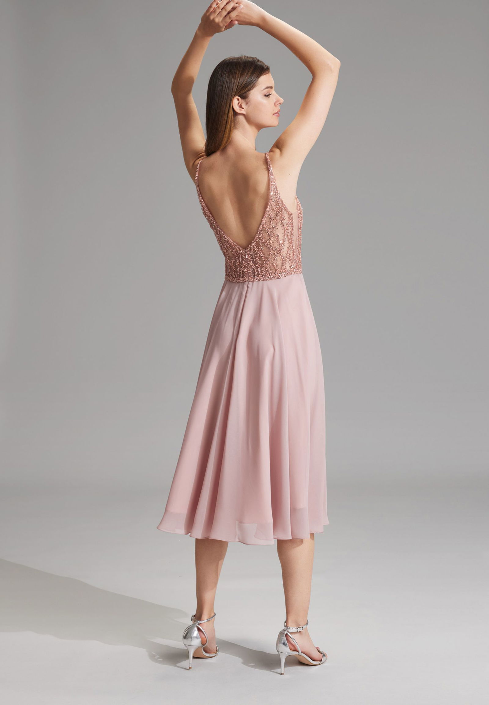 SWING |  SWING Kurzes Kleid  | 32 | flamingo pink