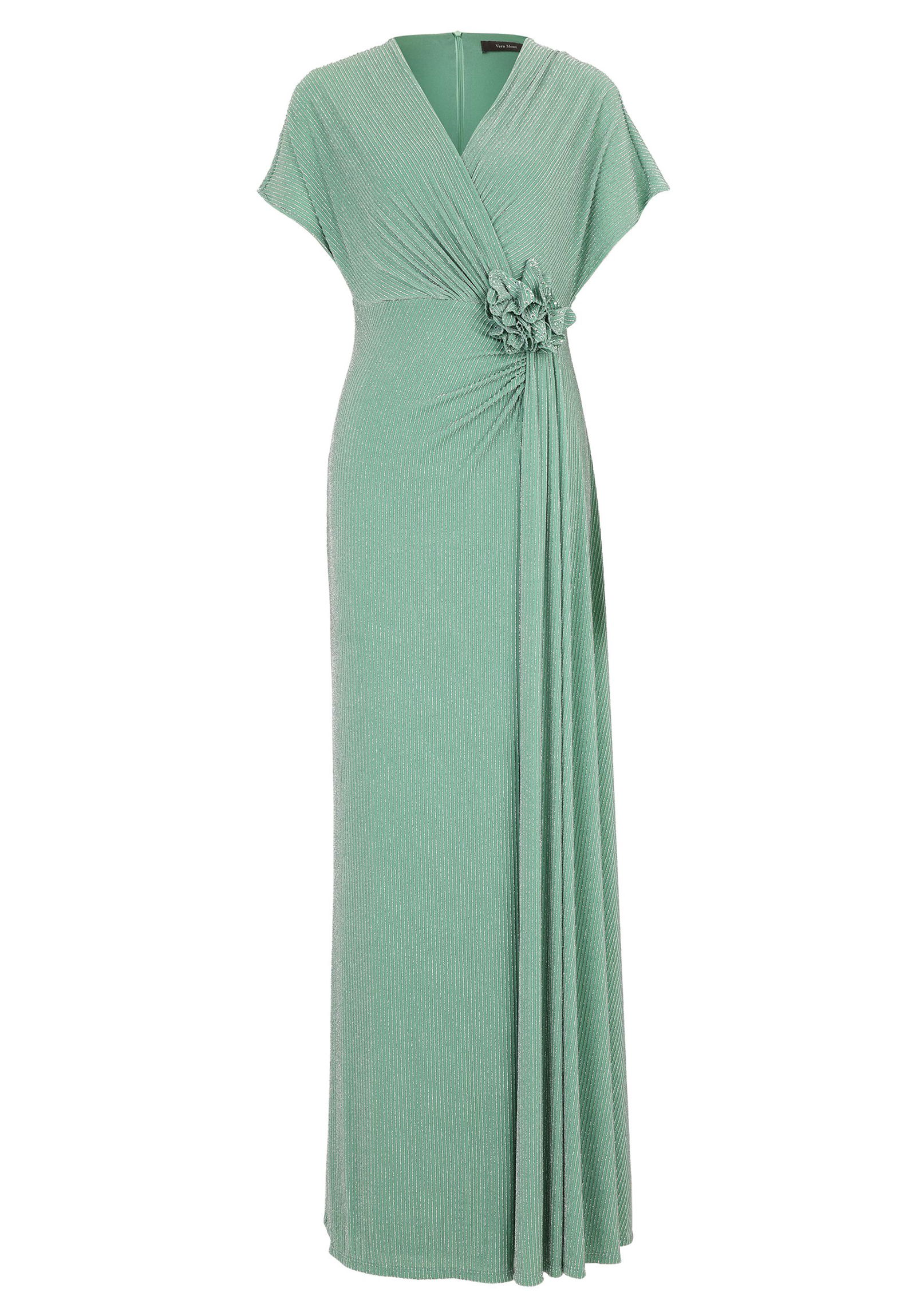 a08a6fbf1c26ae4a82b5d93e18019c85 Vera Mont | Vera Mont Langes Kleid | 44 | green/silver