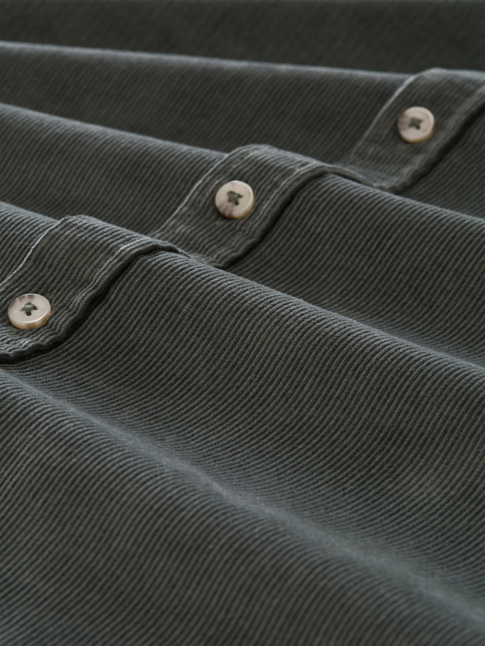 soft corduroy shirt, Darkest Olive #7