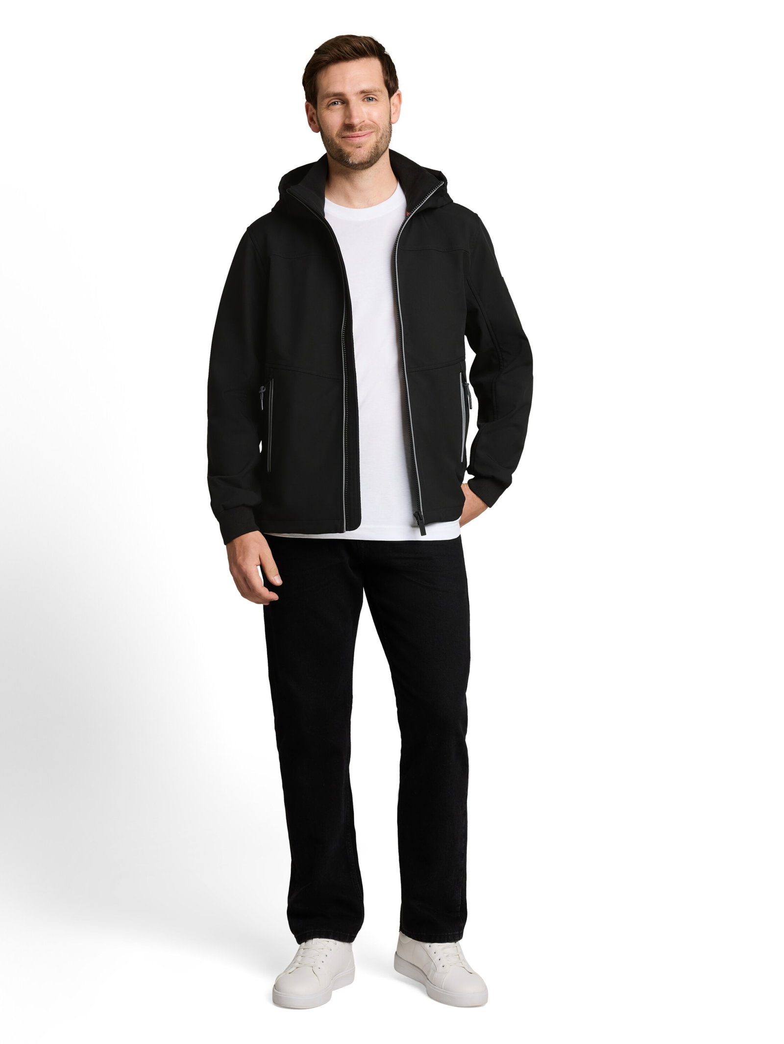 softshell jacket, Black #3