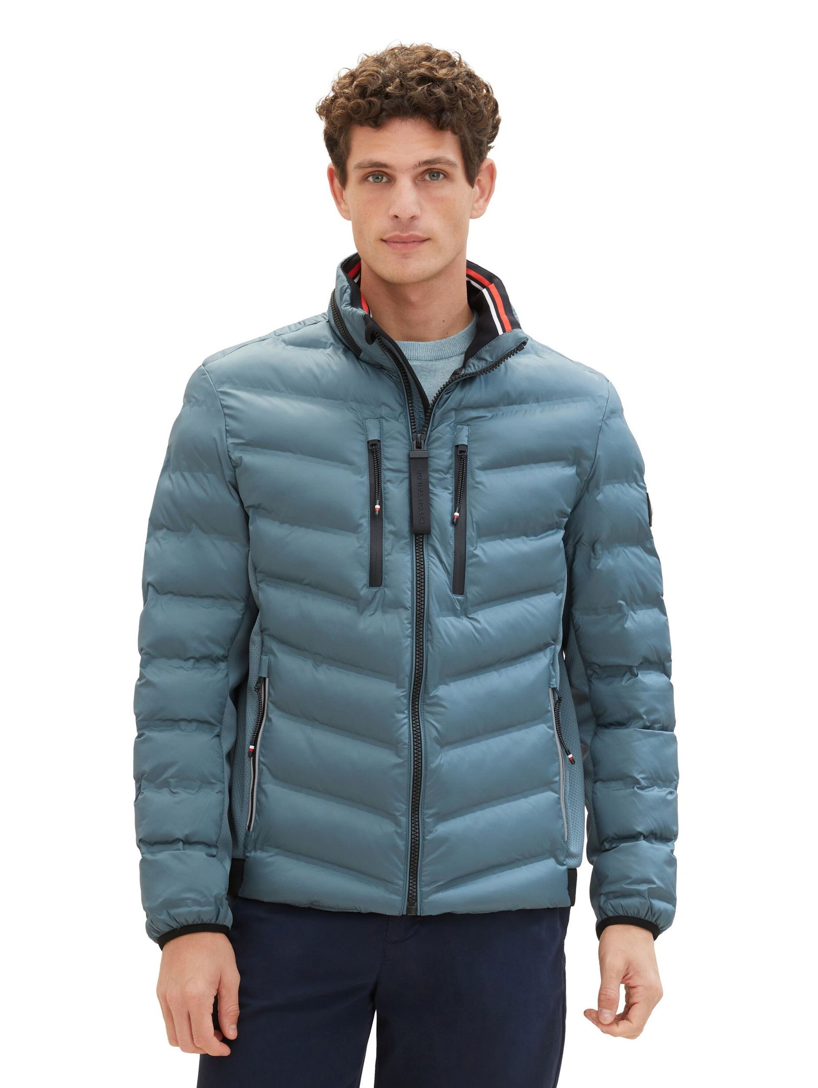 Tom Tailor | Tom Tailor Steppjacke | L | dusty dark teal