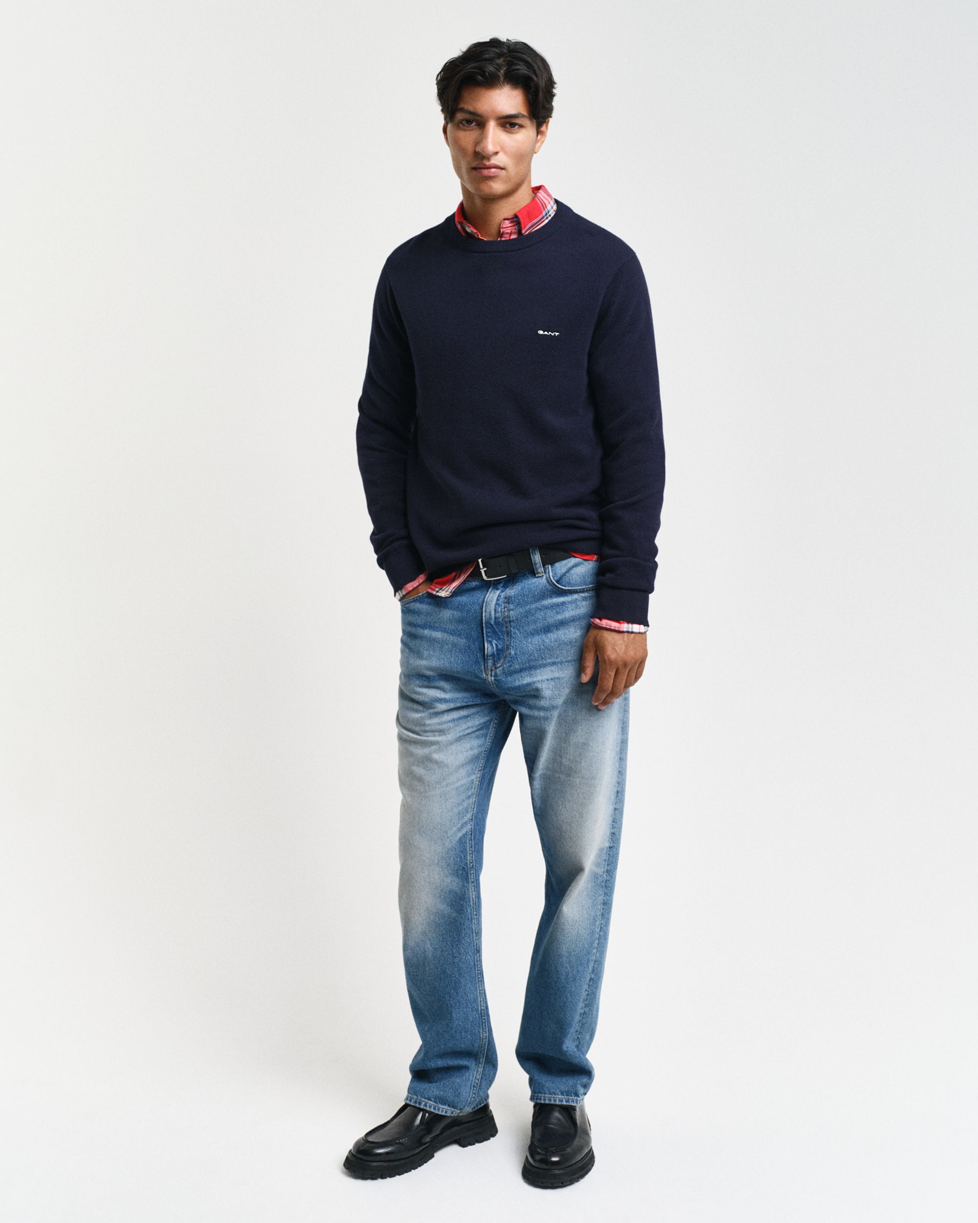 Gant |  Gant Pullover  | XL | dusty blue sea