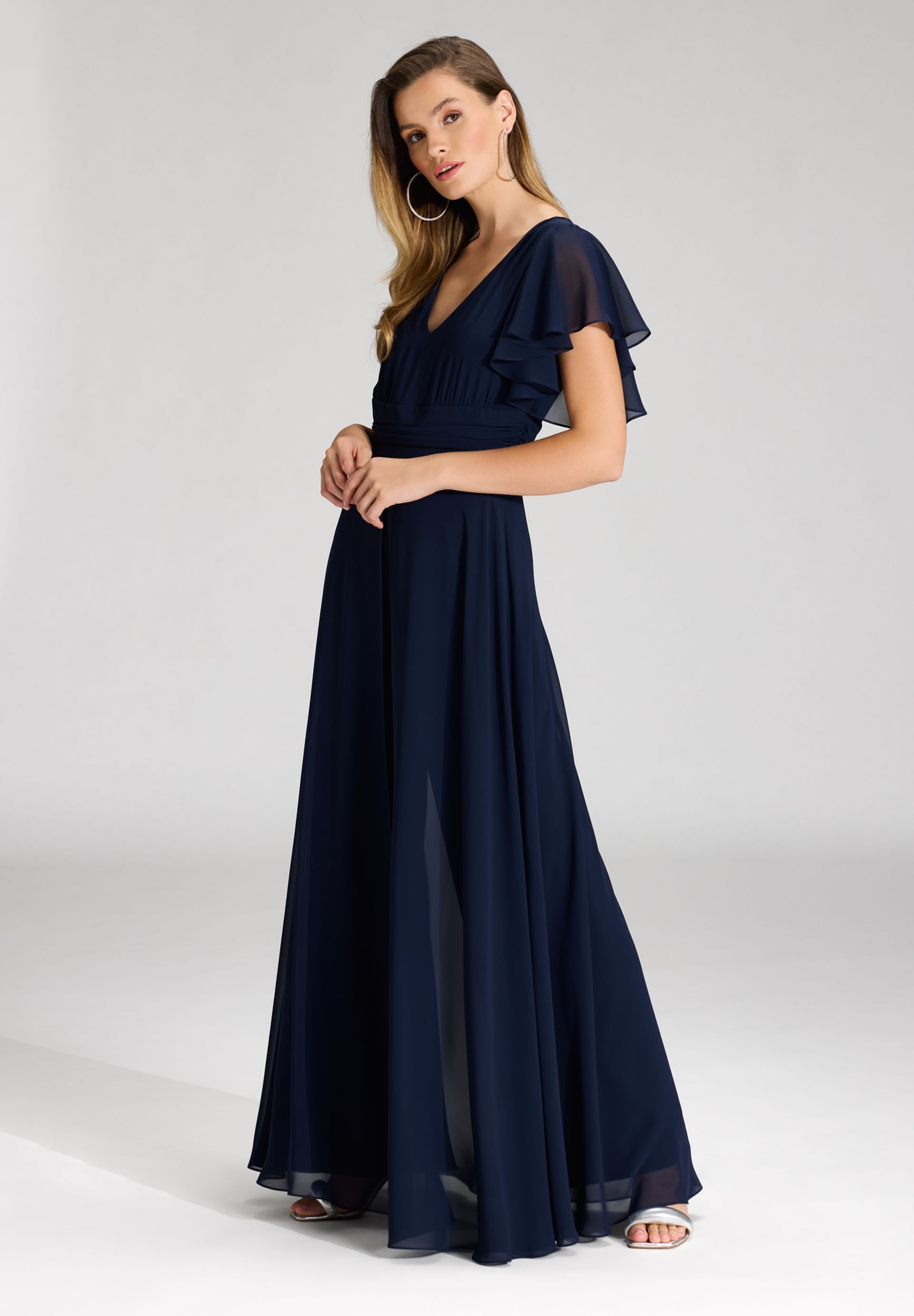 SWING |  SWING Langes Kleid  | 42 | navy