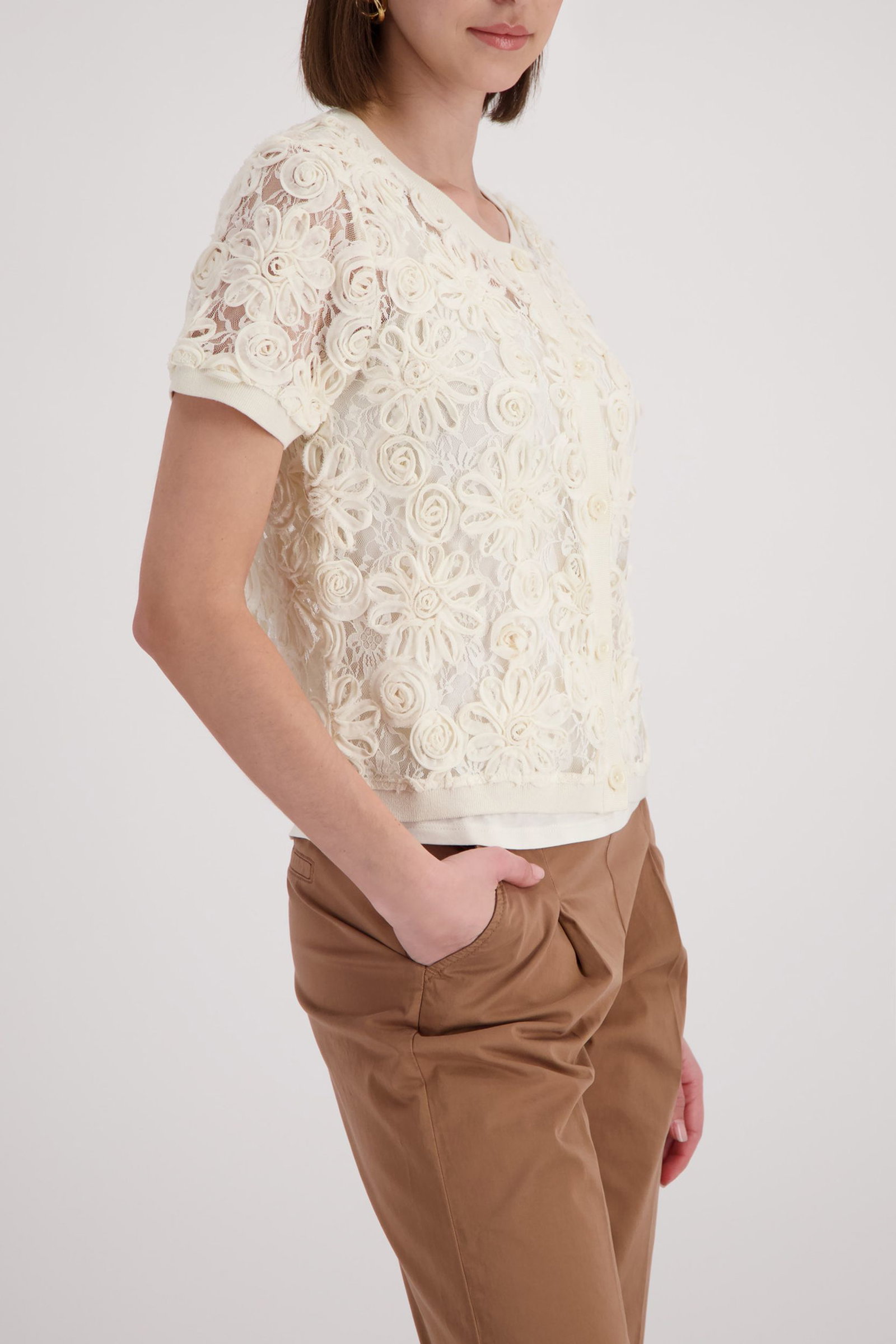 Monari |  Monari Strickjacke | Cardigan  | 42 | moon