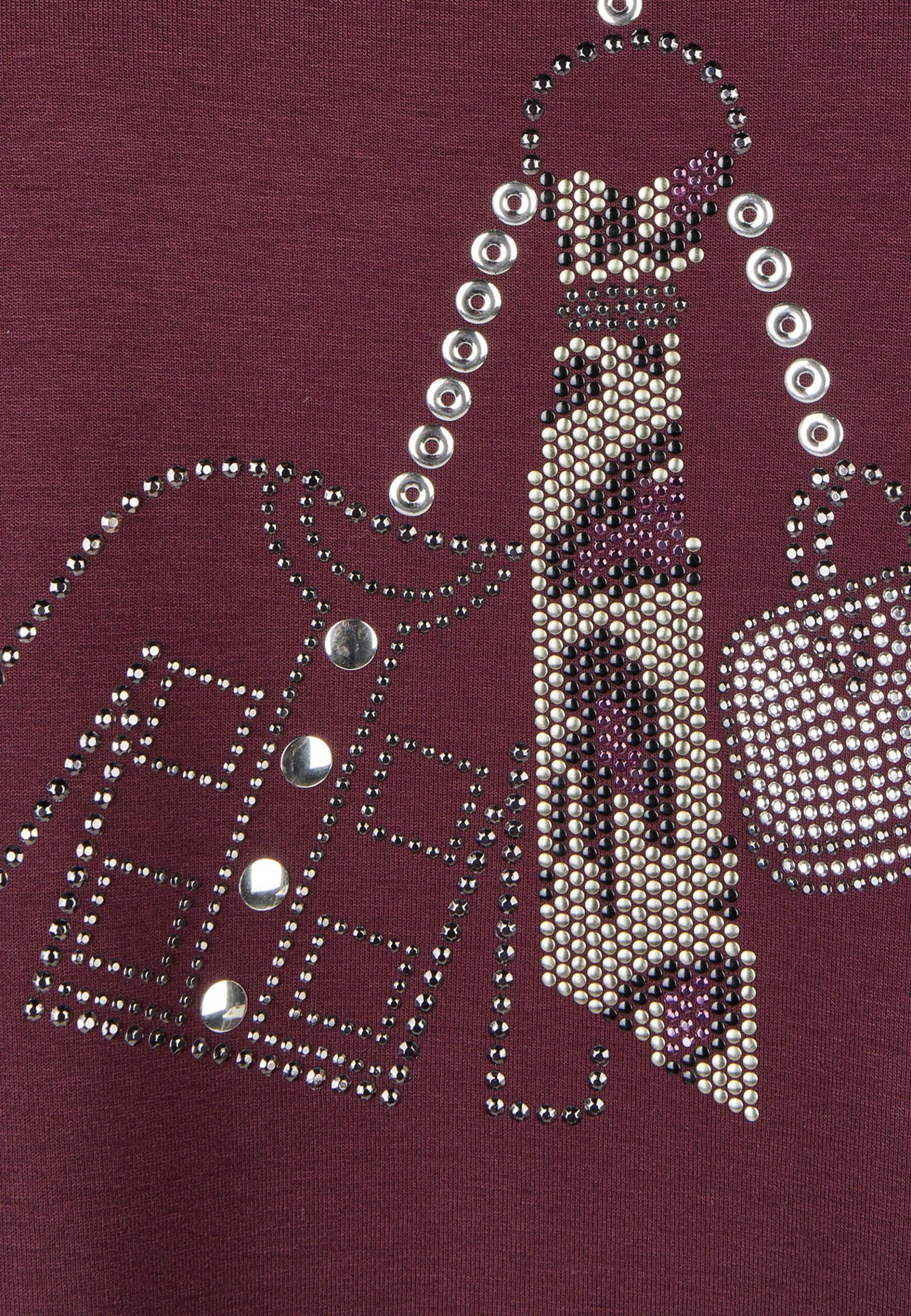 T-Shirt 1/1 Arm, Aubergine #3