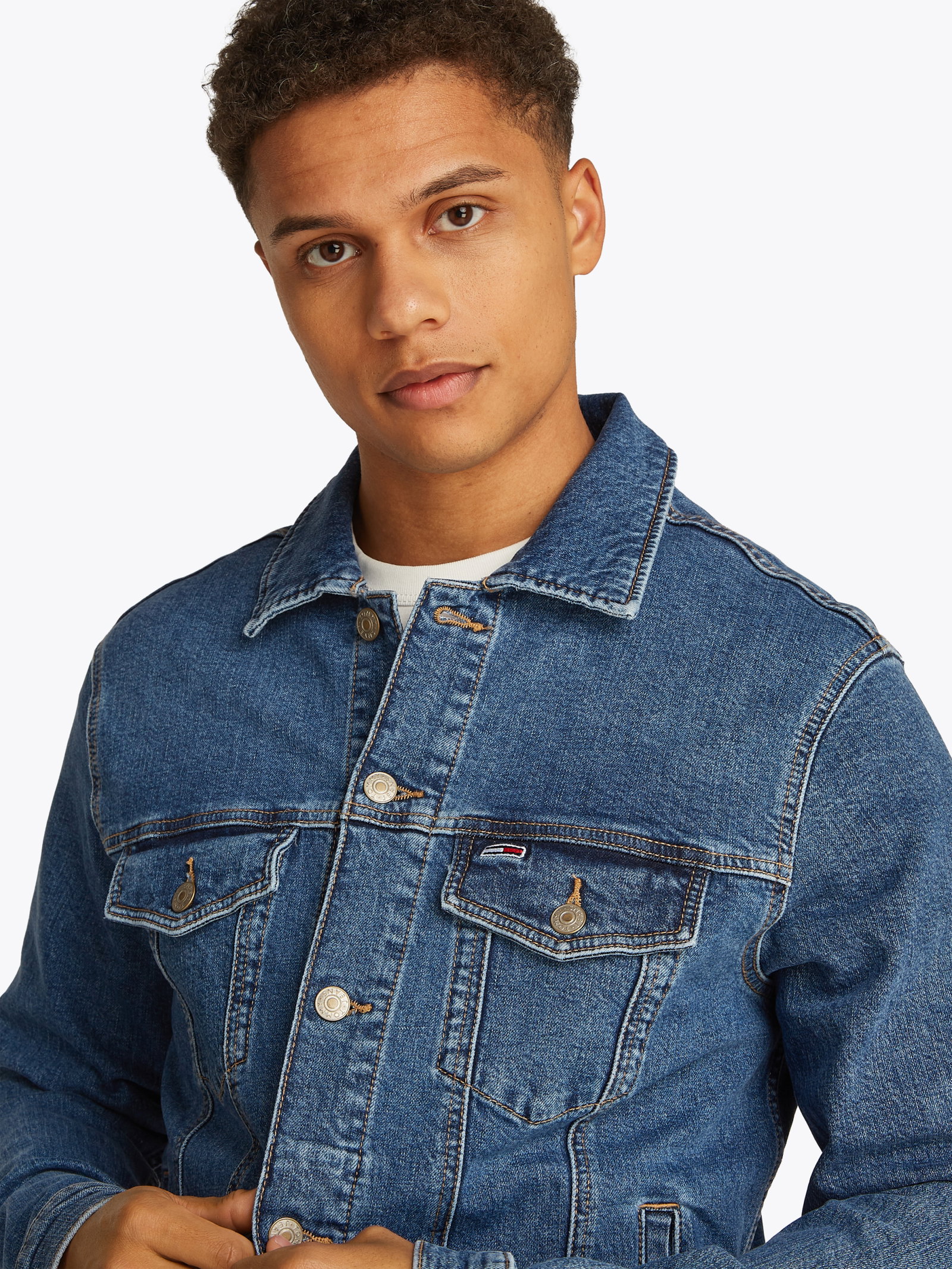 RYAN RGLR TRCKR JCKT EXT BI8130, DENIM #4