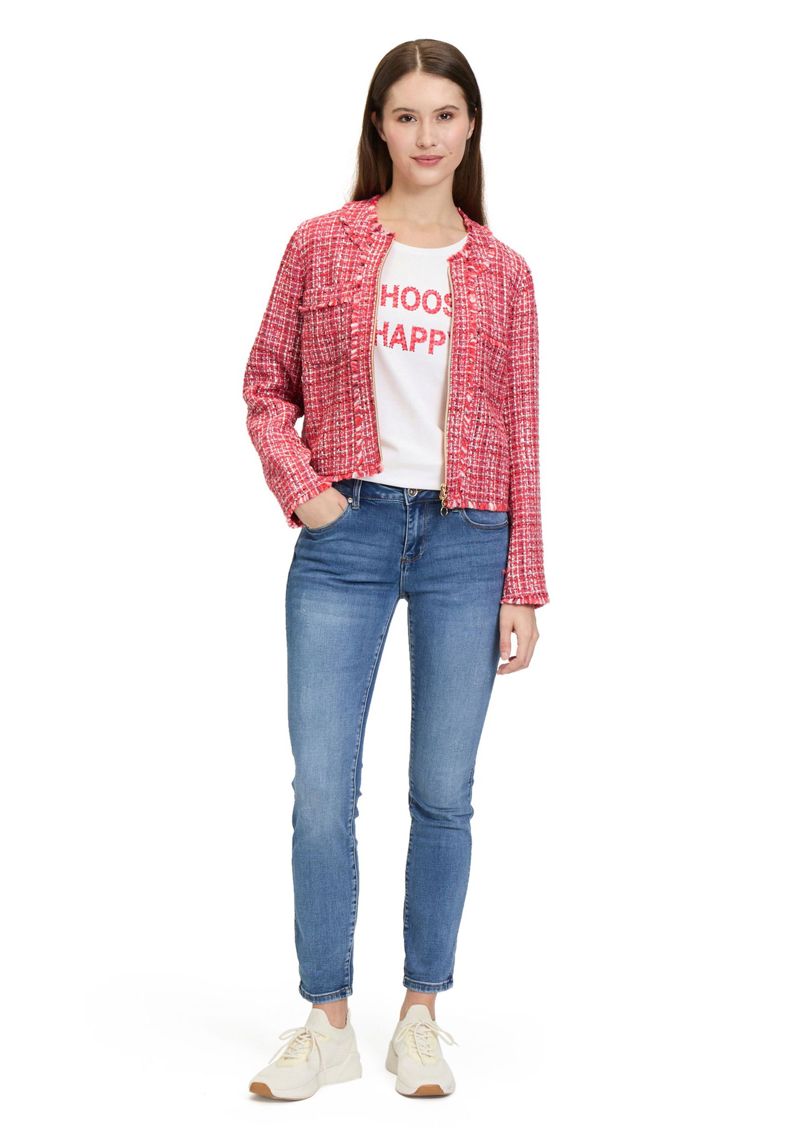 Betty Barclay |  Betty Barclay Shirt  | 40 | patch white/red