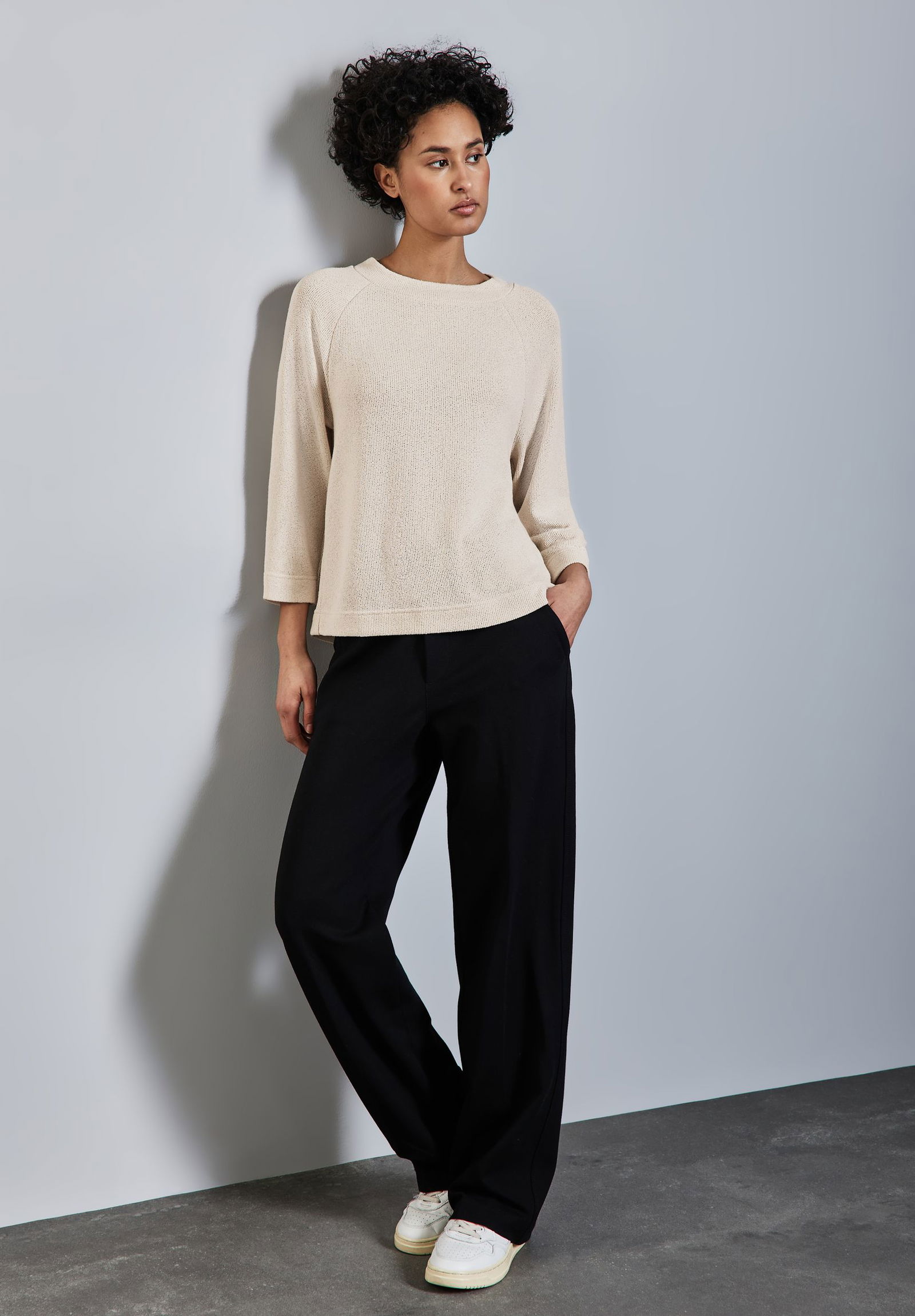 4838f70e657ea2e01916a6c537c94a01 Street One |  Street One Pullover  | 38 | smooth sand beige