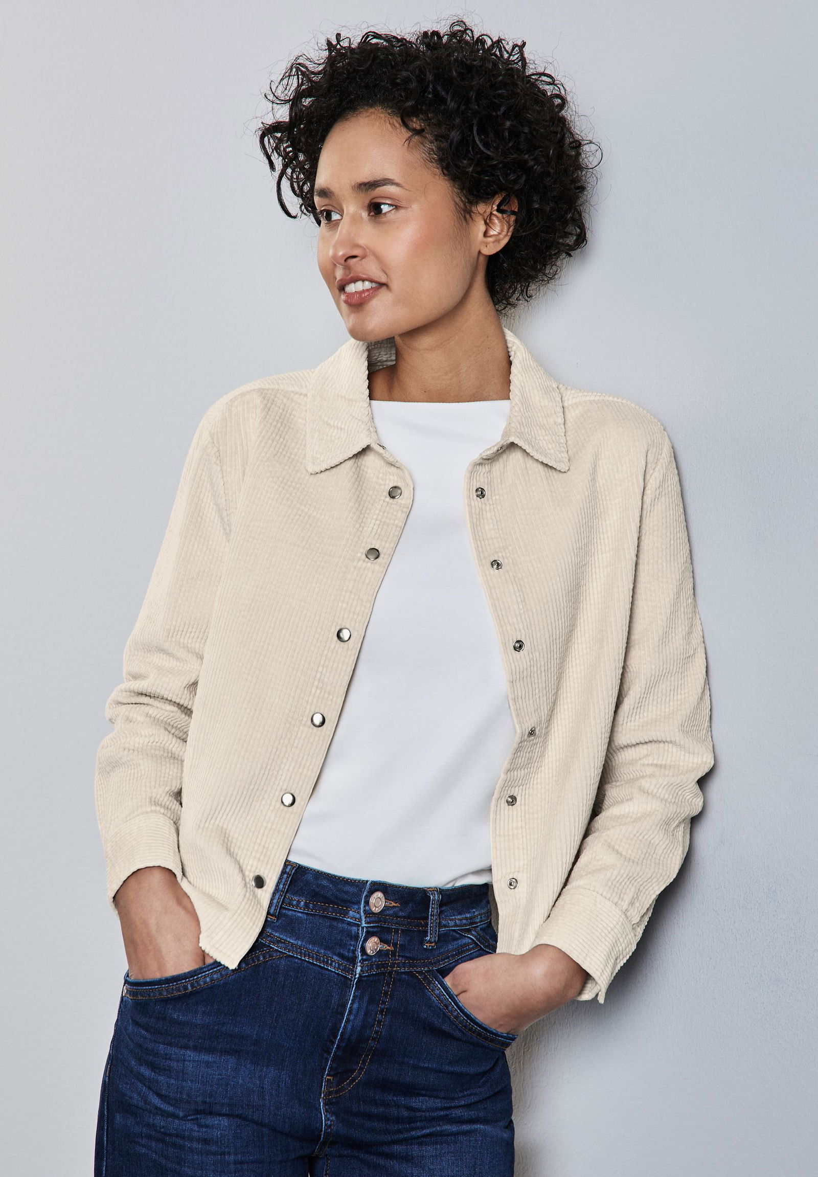 Street One |  Street One Hemdbluse  | 40 | smooth sand beige