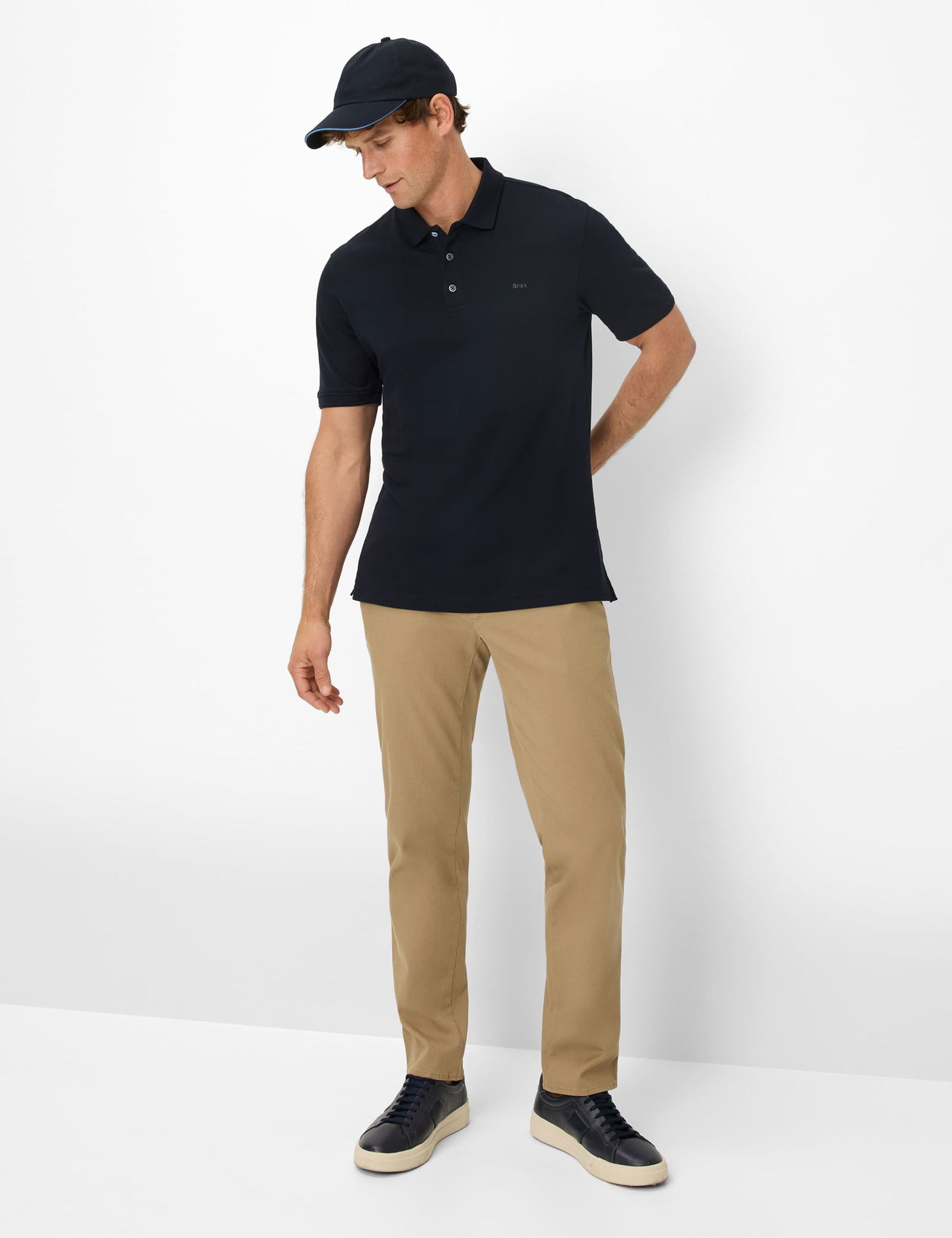Brax |  Brax Poloshirt  | M | manhattan
