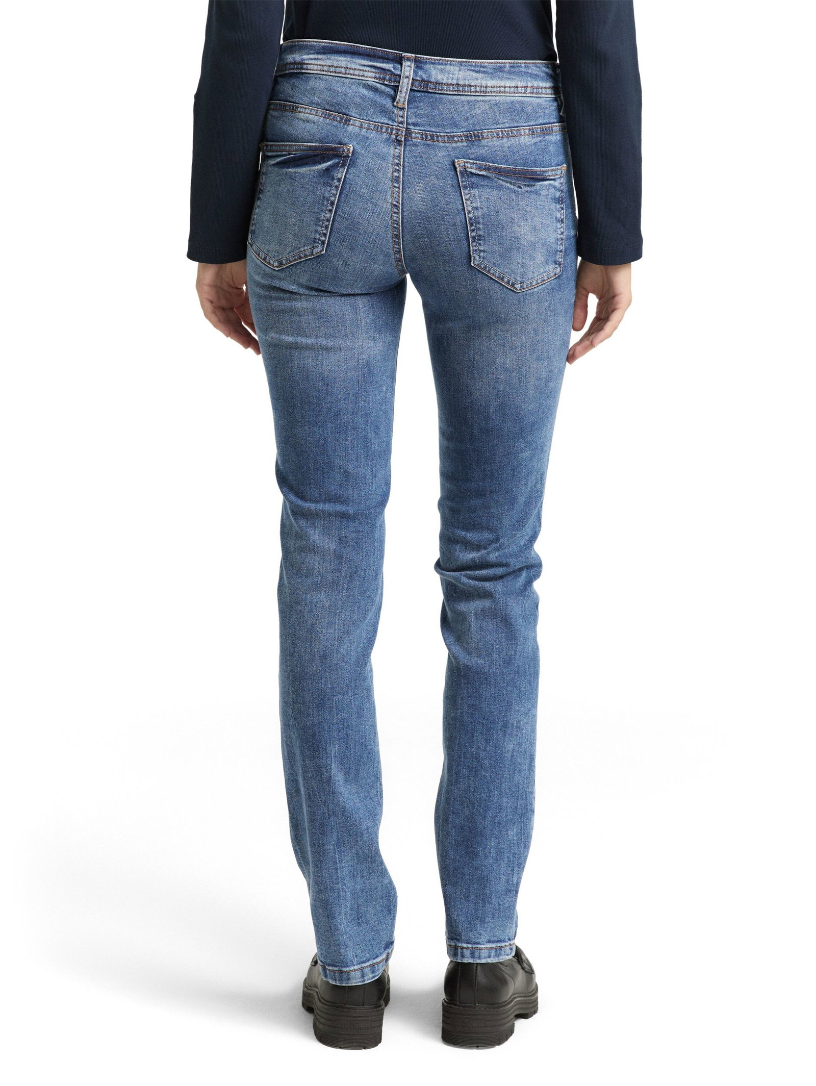 Tom Tailor |  Tom Tailor Straight Leg Jeans  | 32/30 | random bleached  blue denim