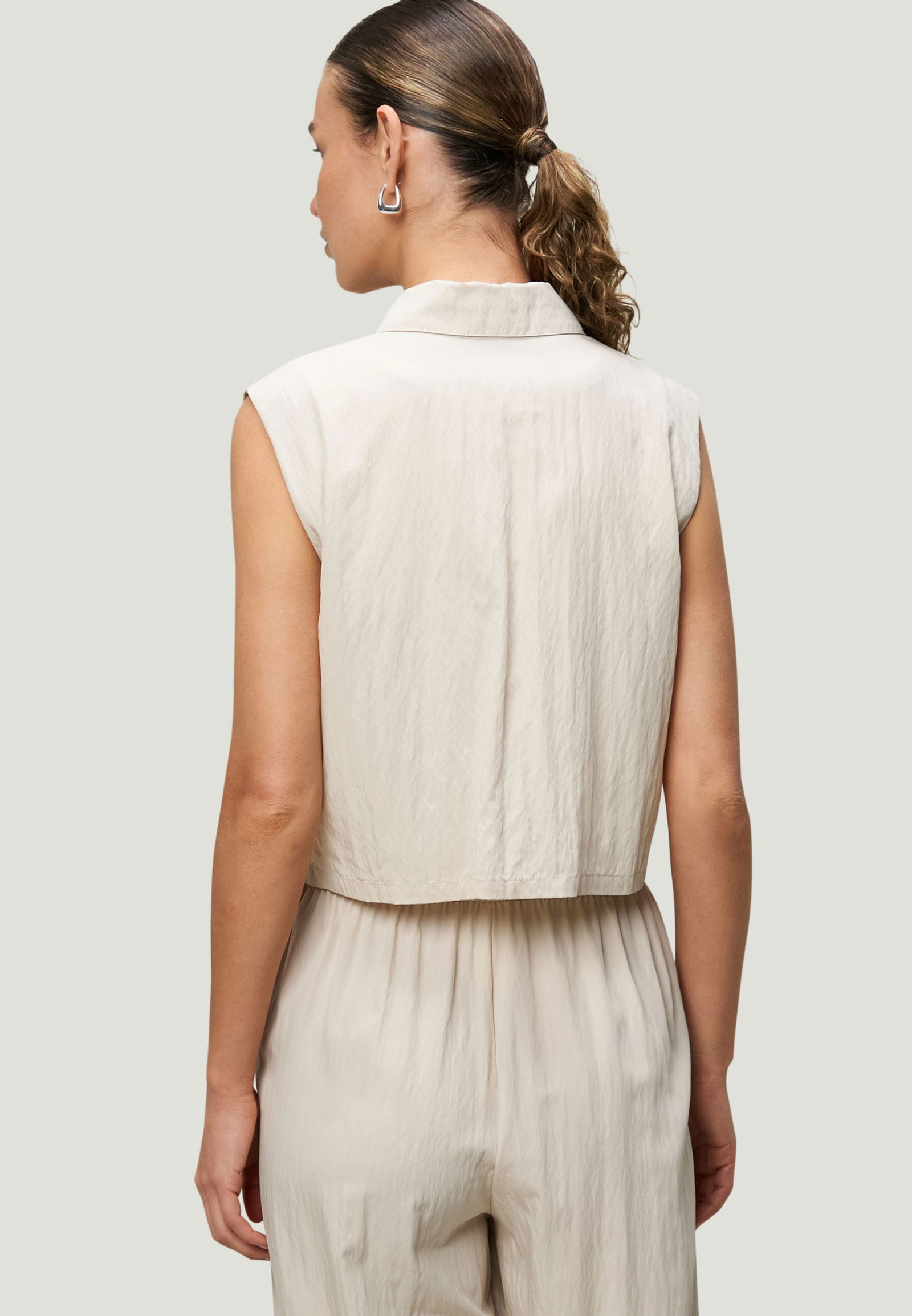 Zero |  Zero Druckbluse  | 42 | french oak