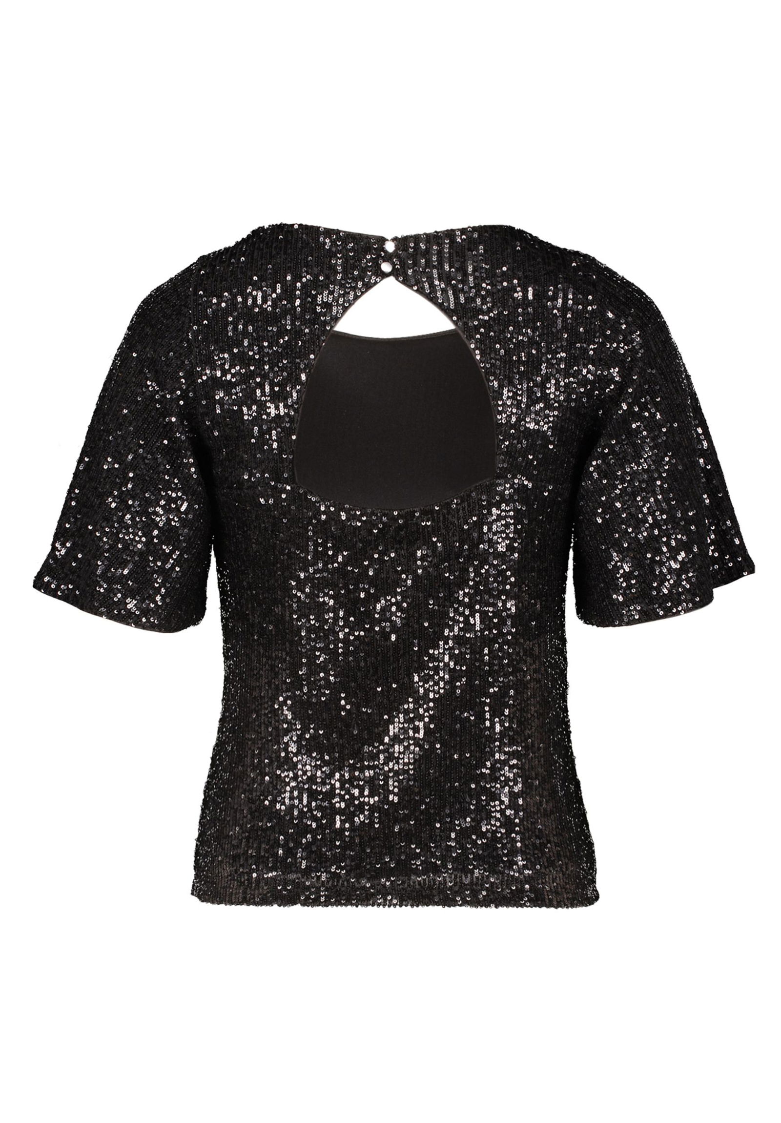 V by Vera Mont |  V by Vera Mont  Pailletten-Top | 38 | schwarz