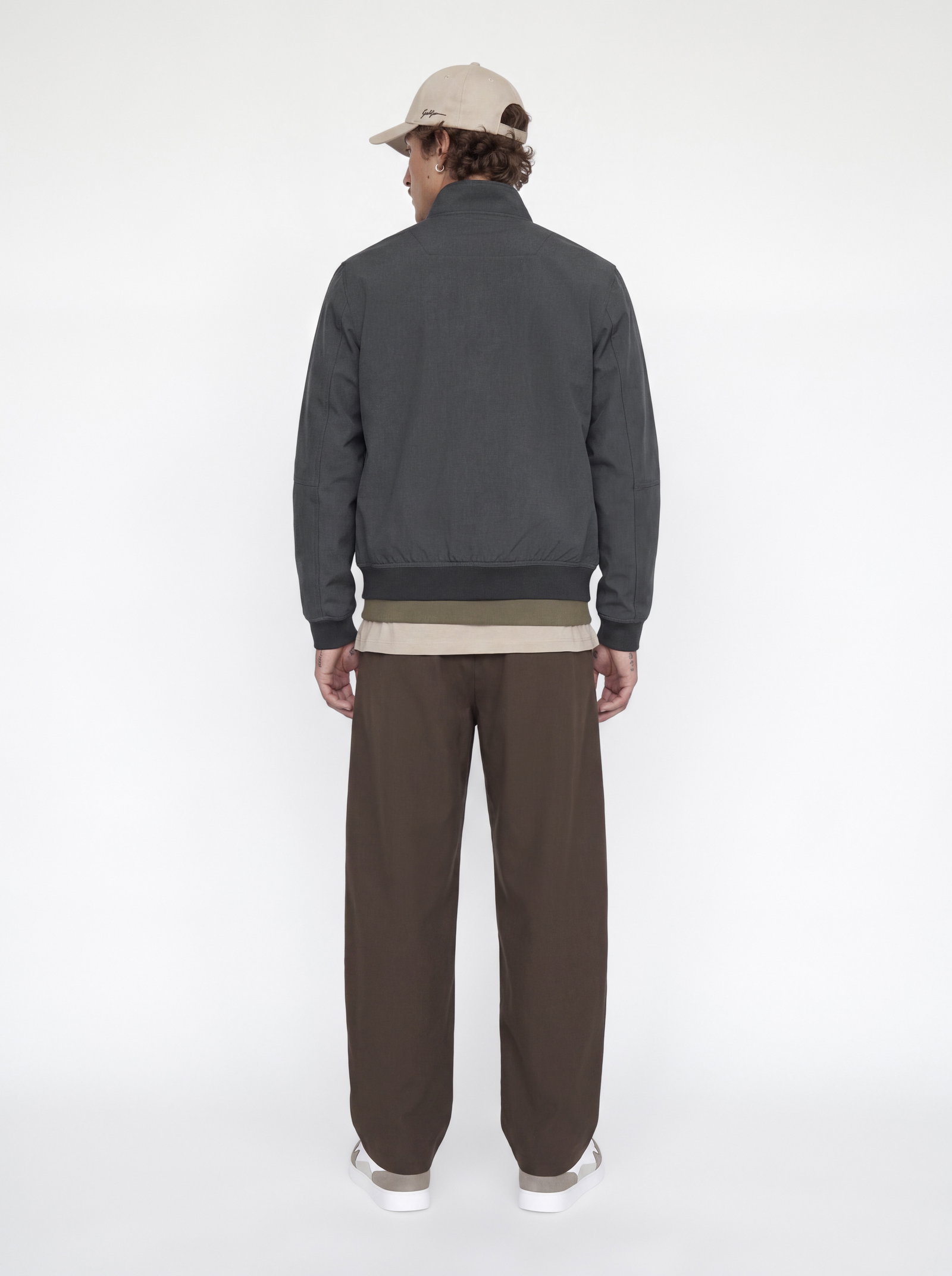 JJELIAM SOFTSHELL BOMBER NOOS, Dark Grey Melange #10