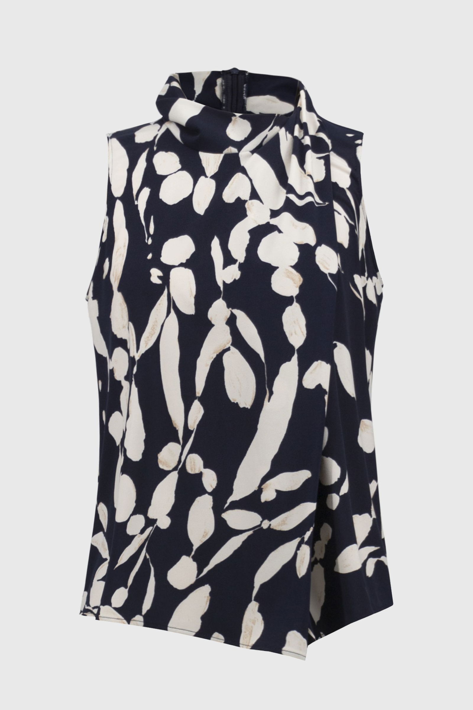 202cc05cf4c72b08fcbd3d643f2489dc Joseph Ribkoff | Joseph Ribkoff Blusentop | 42 | mitternachtsblau/beige