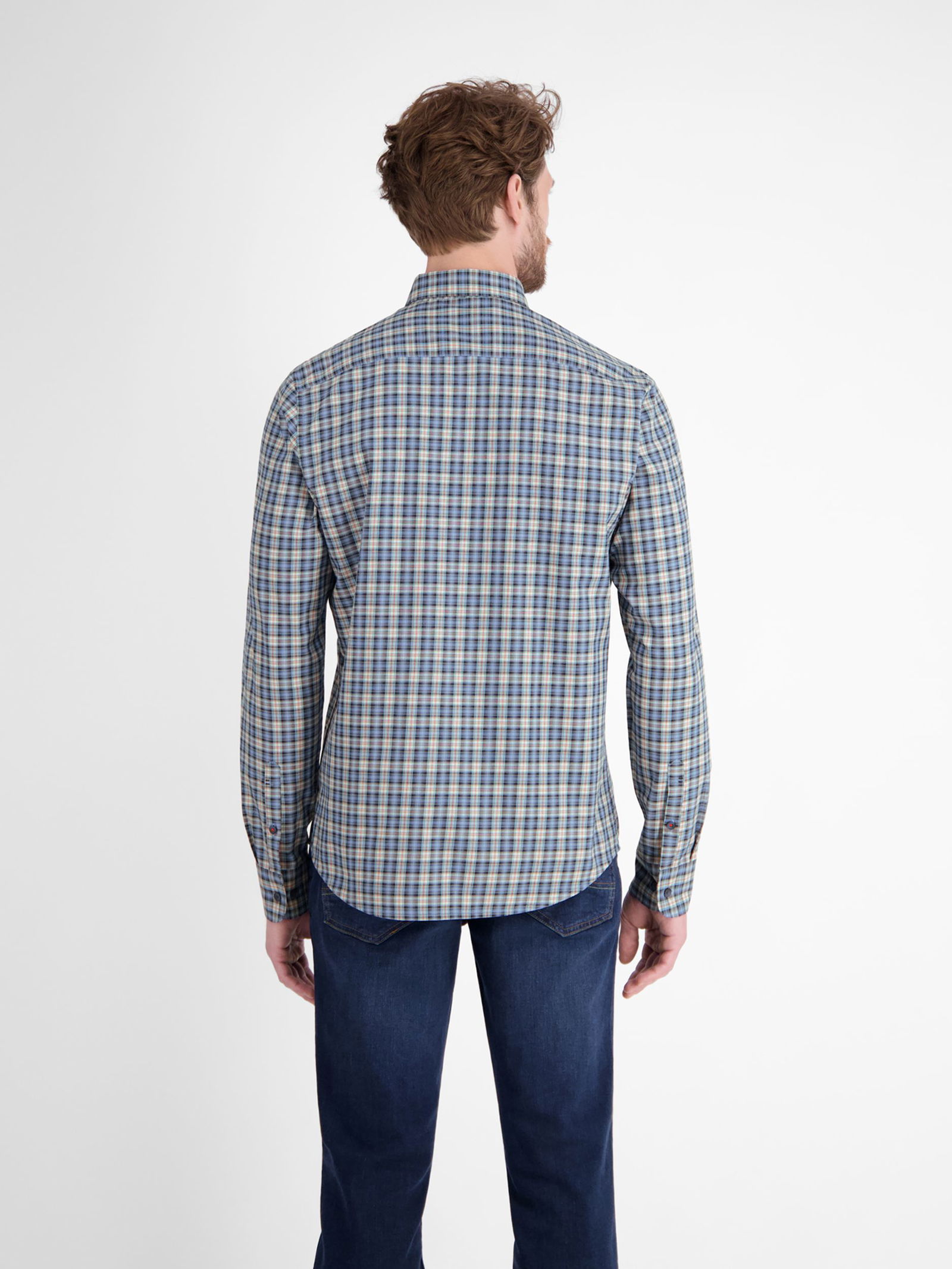  | BUTTON DOWN | M | storm blue