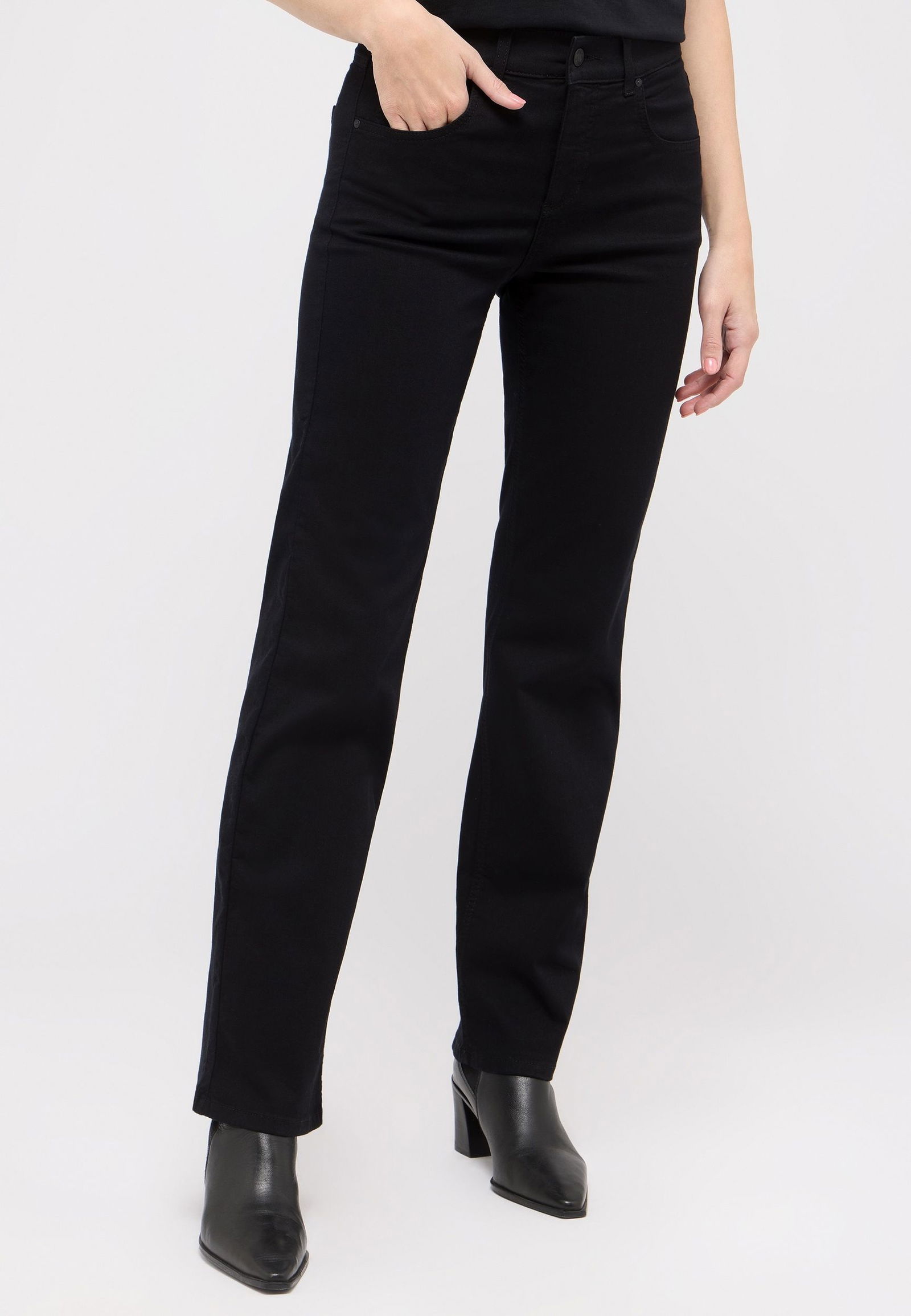 559c7520102bb2b294d809cd0760f378 Angels | Angels Straight Leg Jeans "Lara" | 36/30 | black