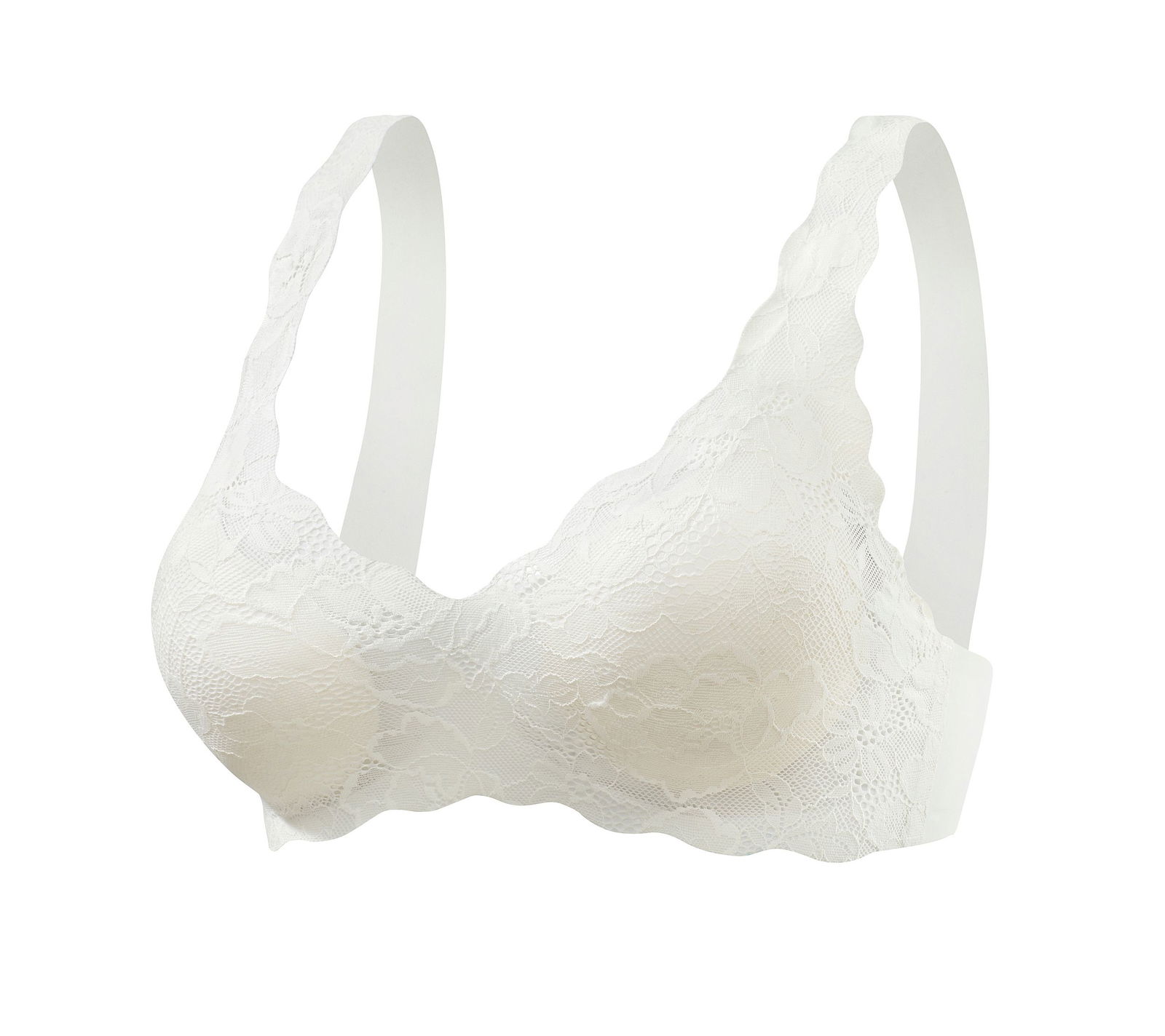 0116ea0e7b895692150b6d8a507edef3 Lascana |  Lascana BH ohne Bügel  | L | cream