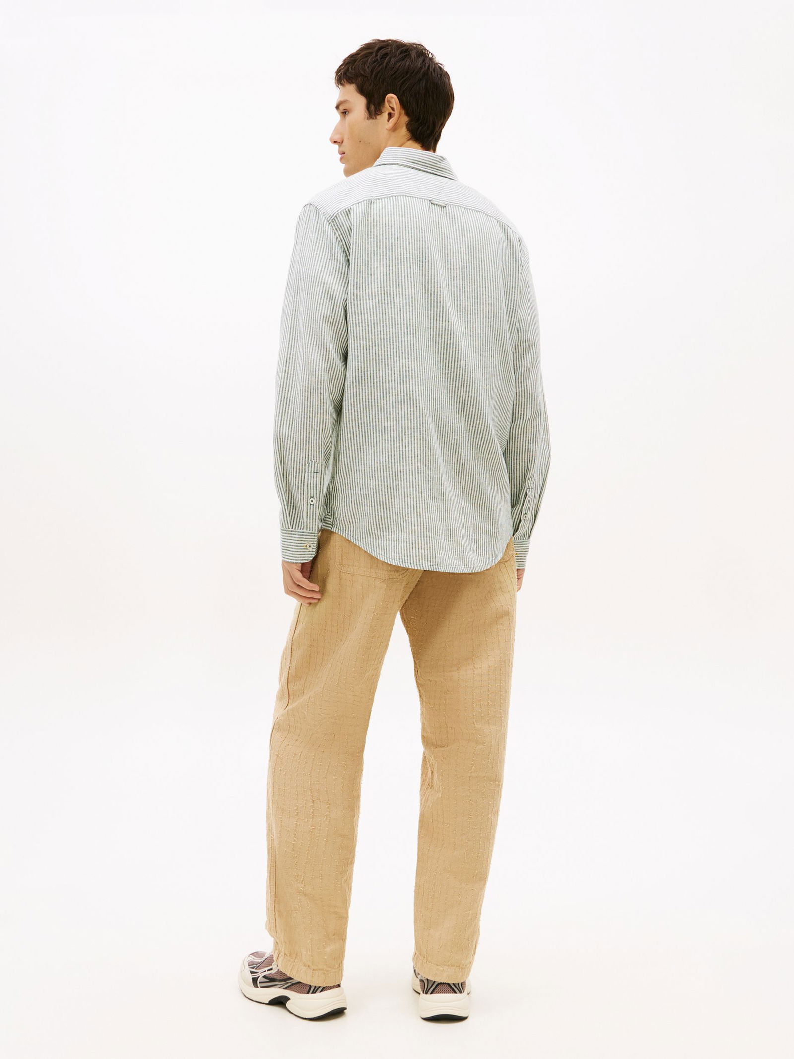 Tommy Jeans |  Tommy Jeans Hemd Super Slim Fit  | S | Mid Blue