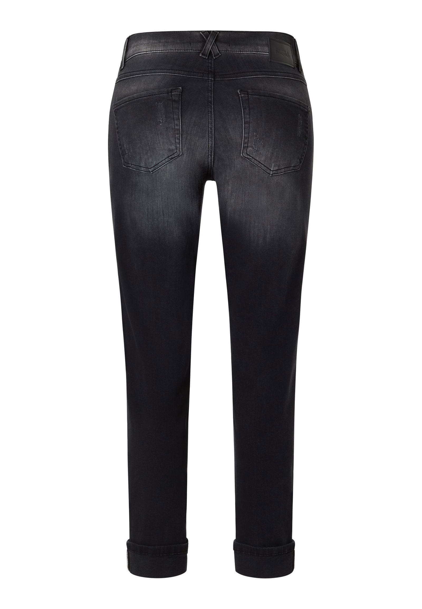 Angels |  Angels Boyfriend Jeans "Darleen" | 38/30 | dark indigo destroyed