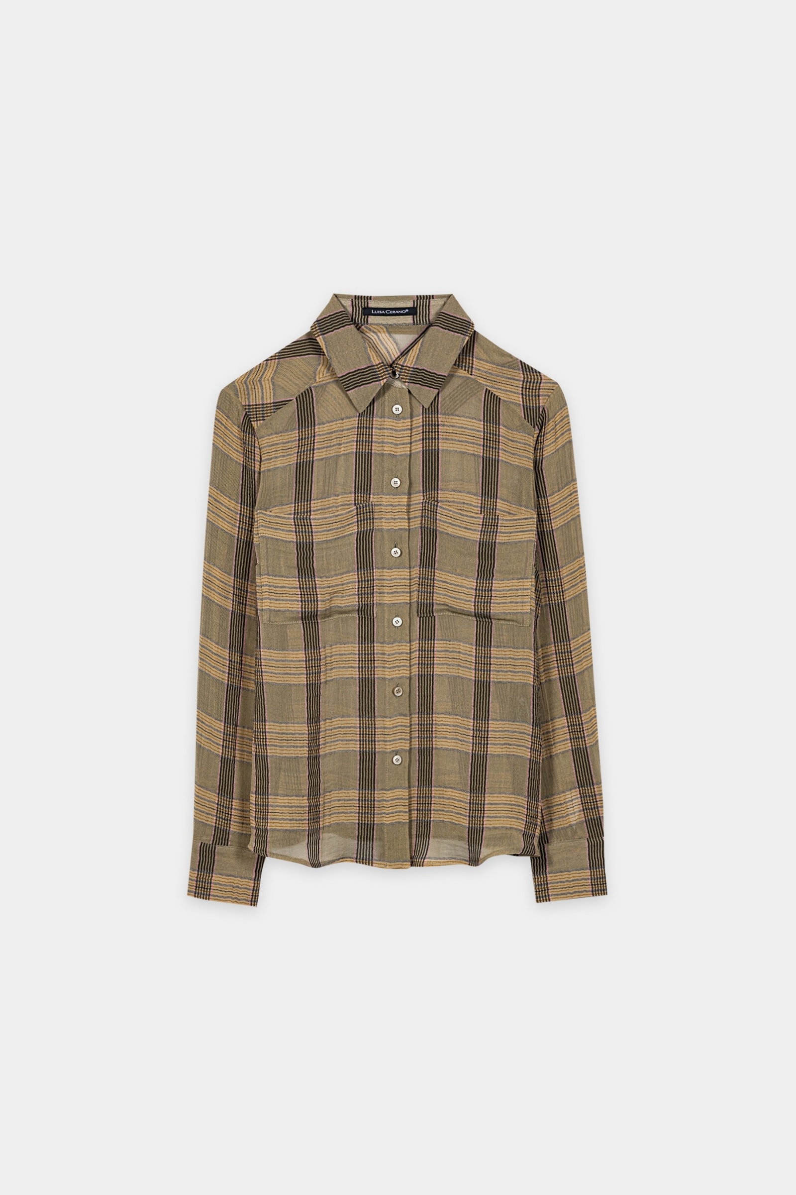 Bluse, the fancy check #1