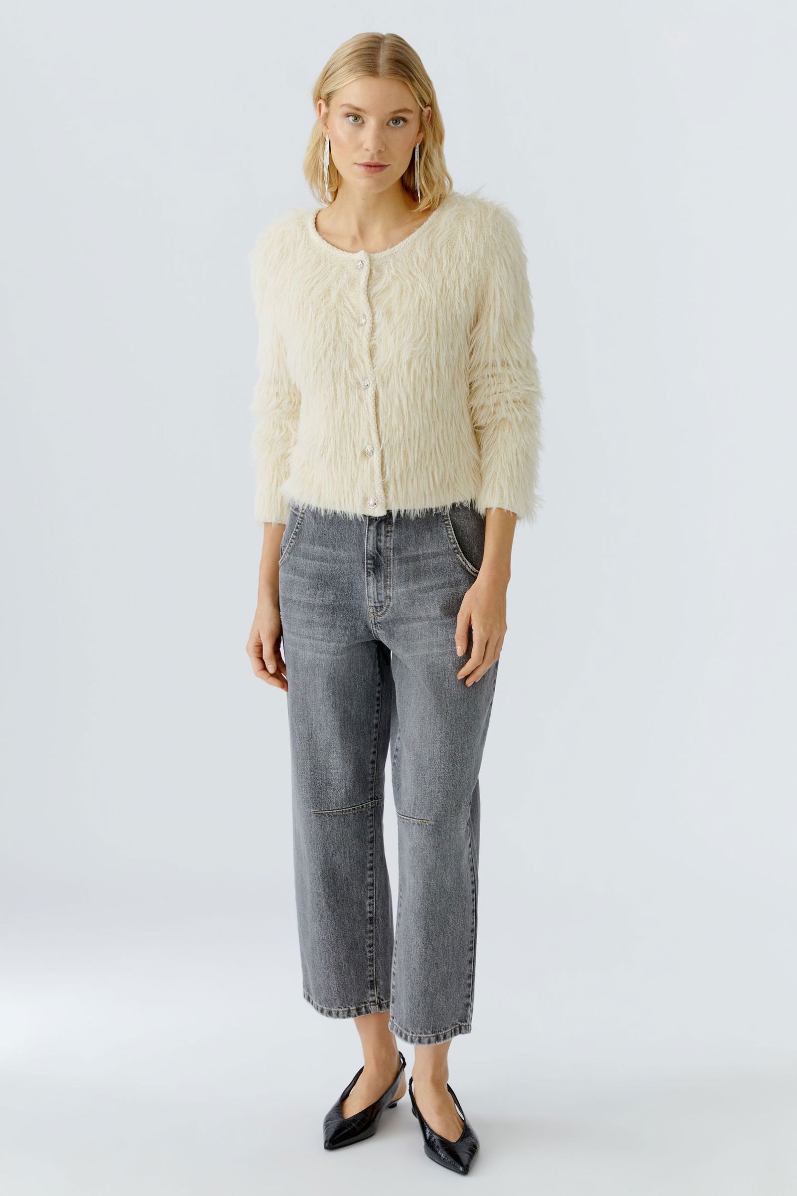 a55a2b0fe4cbf3c26388e582a48a12f0 Oui | Oui Strickjacke | Cardigan | 44