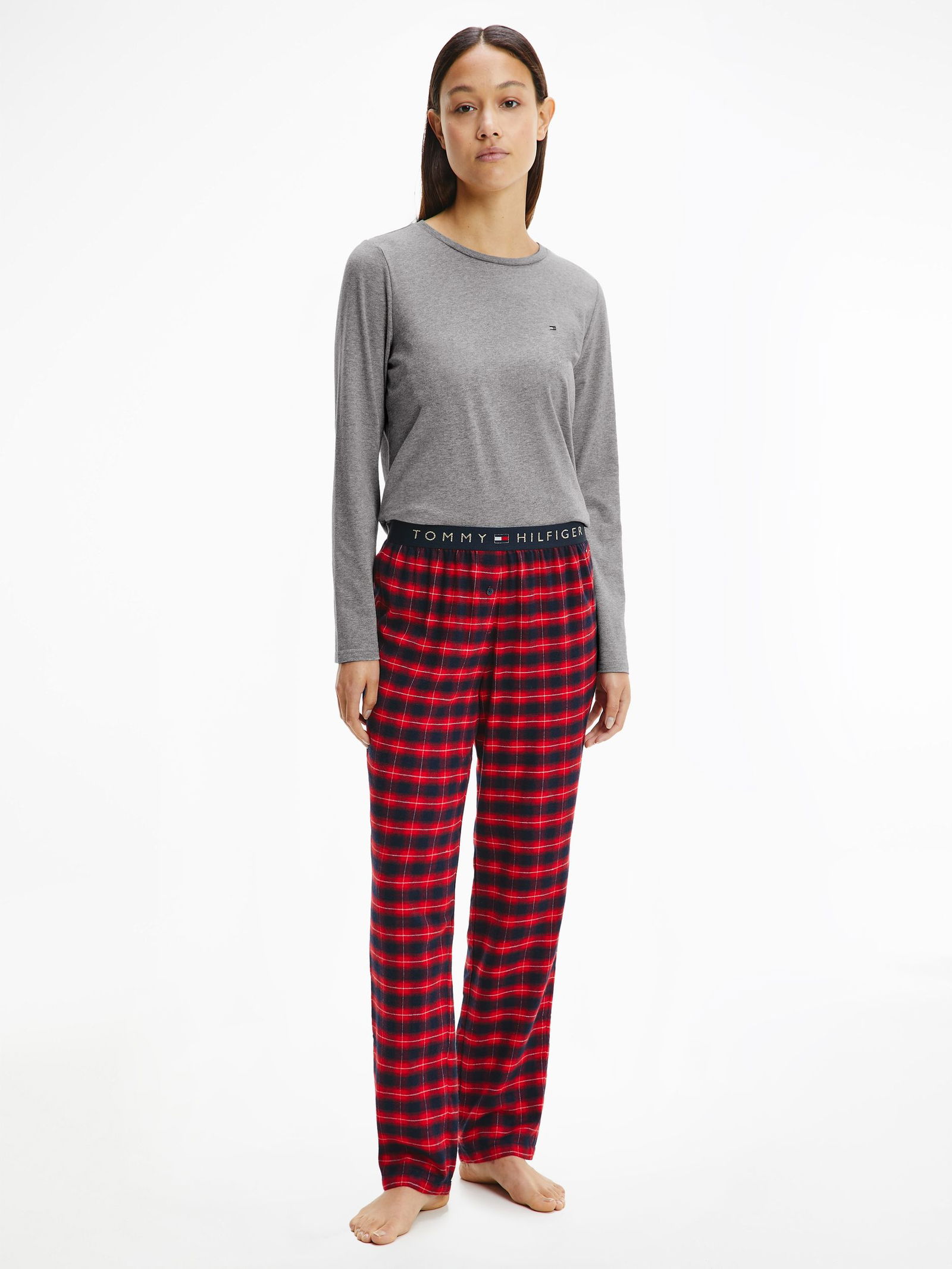 SET LS FLANNEL PANT HOLIDAY