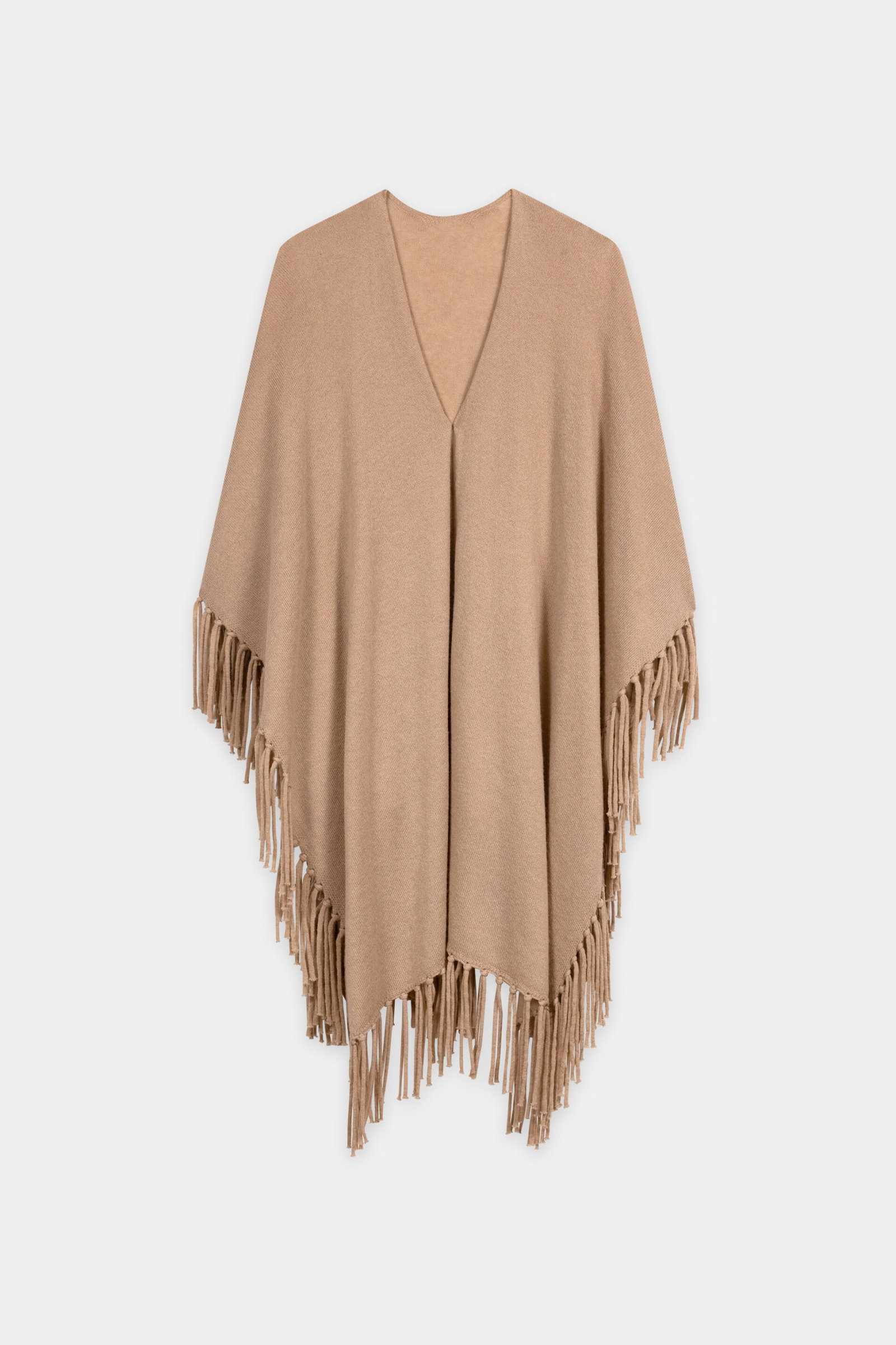 Luisa Cerano Cape aus Alpaka-Mix nude #1