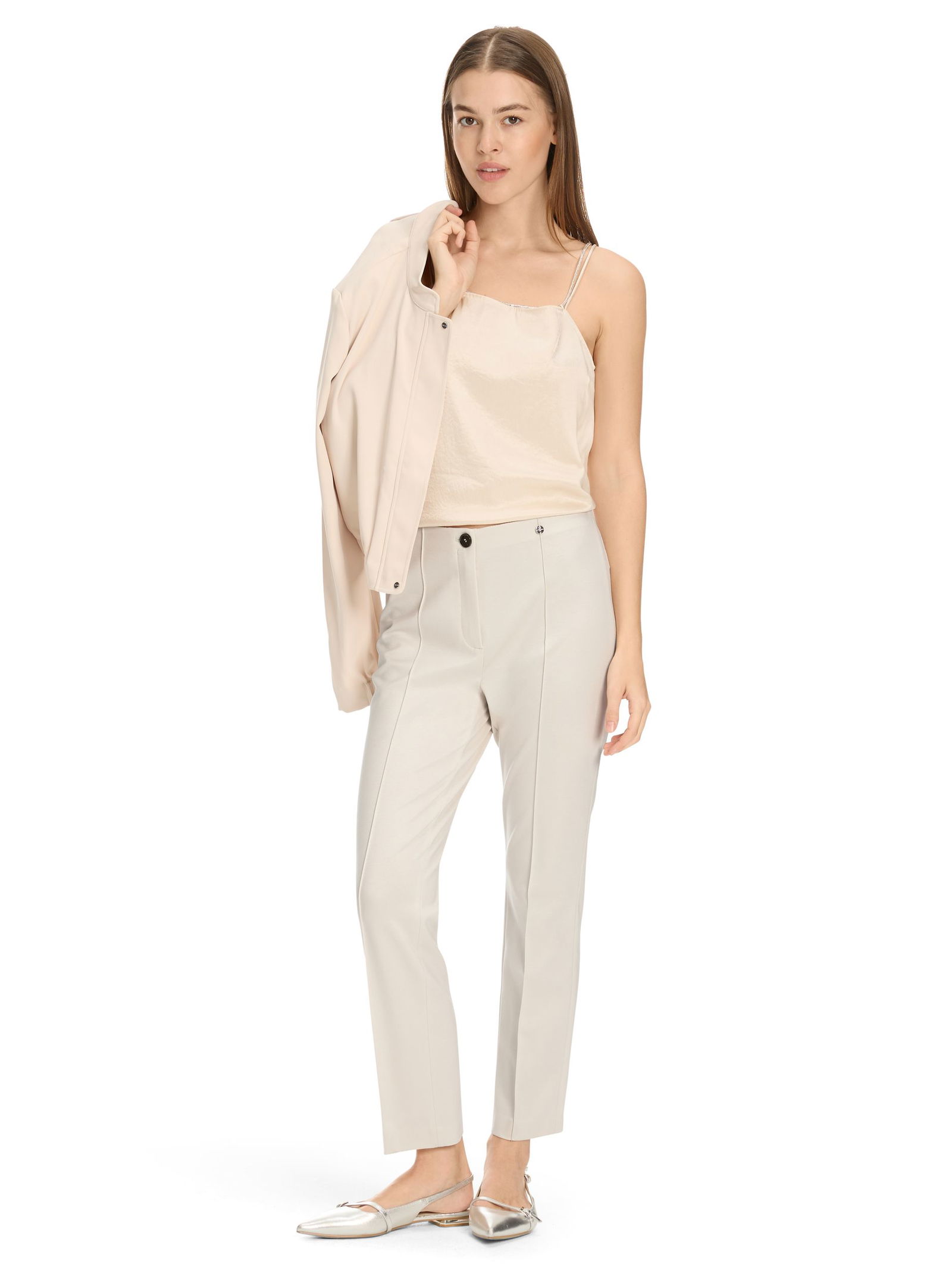 73a297c27da71f4a574db983fdaba94f Marc Cain Additions | Marc Cain Additions Schmale Hose | 42 | smoke