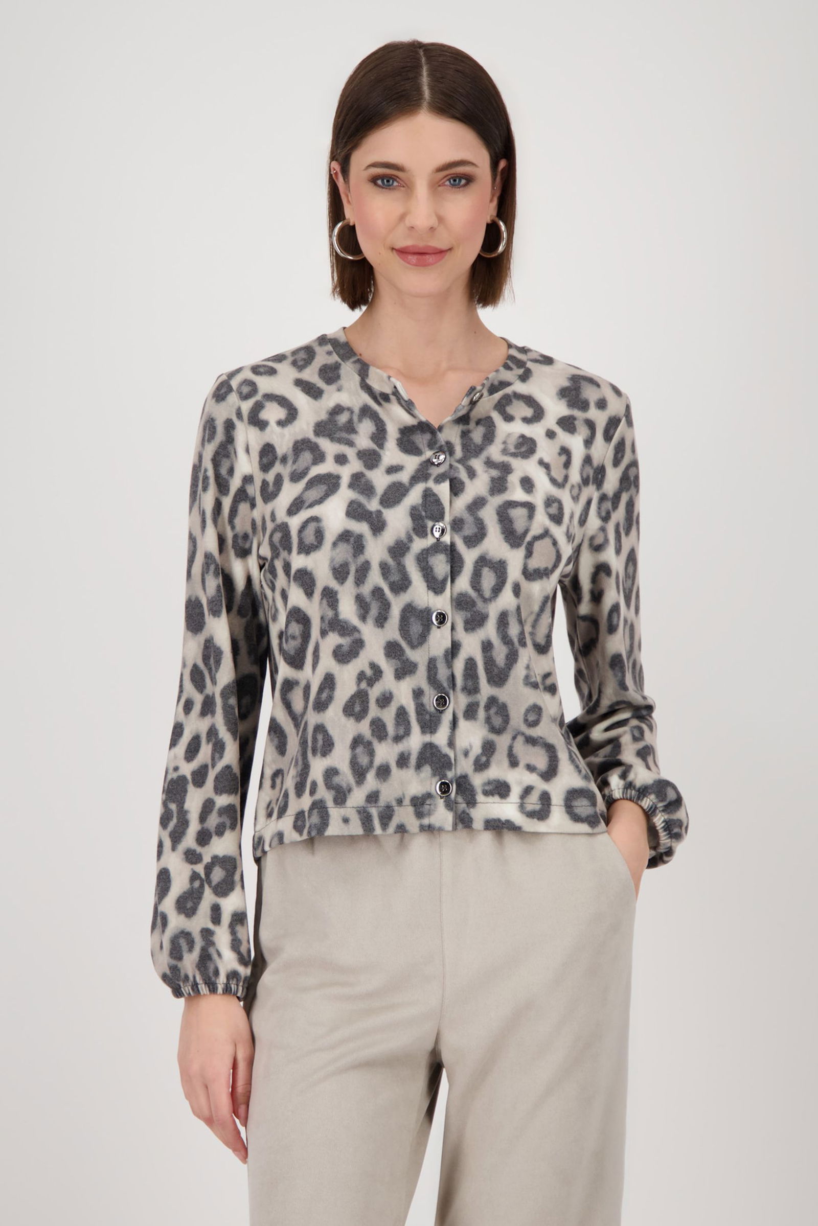 Monari | Monari Funktionsjacke | 44 | light sand ringel