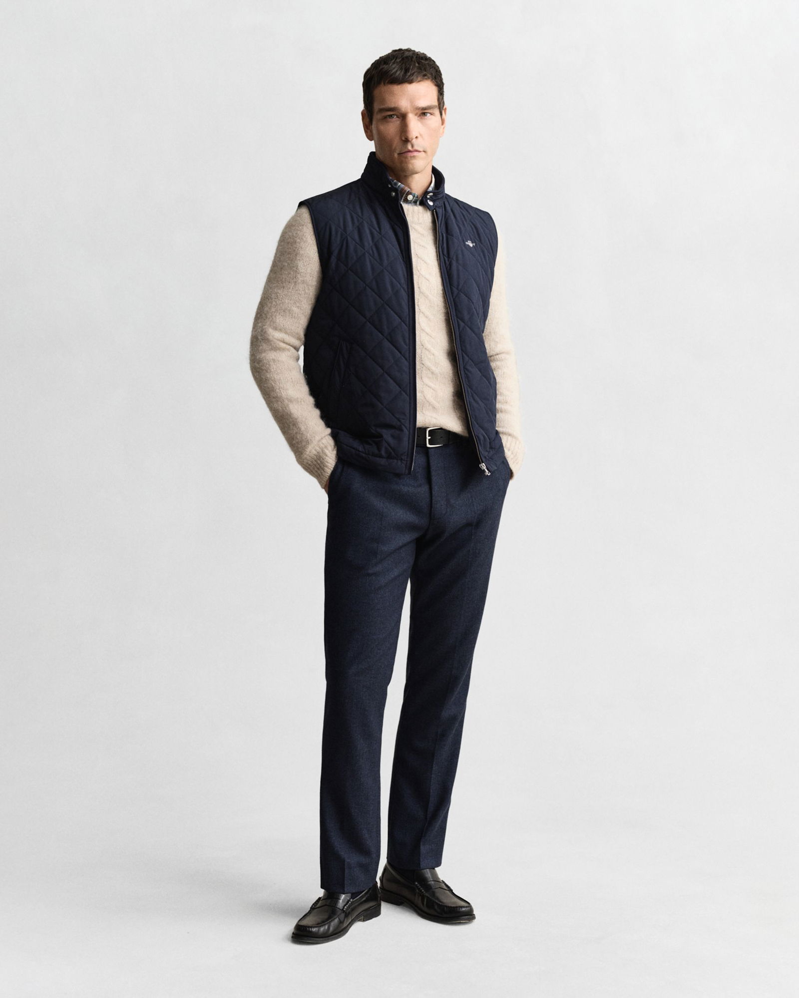 Gant |  Gant Weste  | XXXL | evening blue