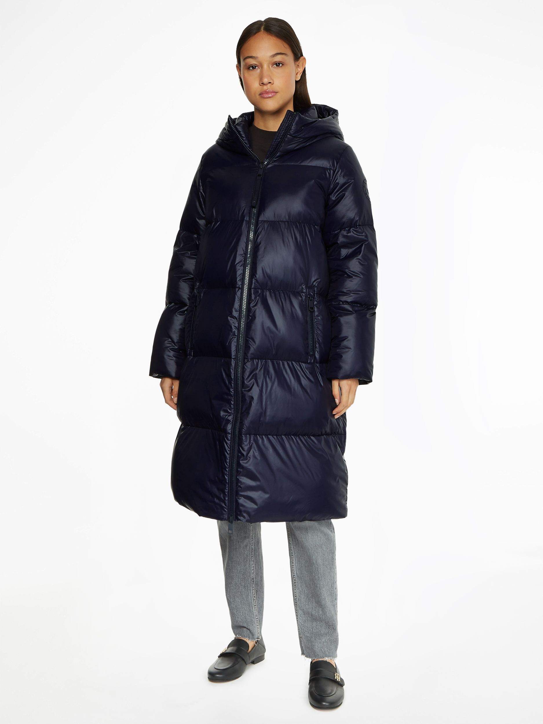 Tommy Hilfiger |  SORONA PADDED LOGO MAXI | L | desert sky
