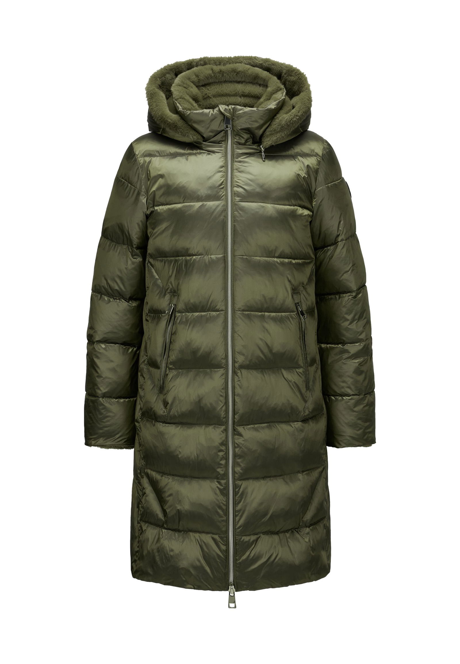 Steppjacke Milestone Parka Damen GrÃ¼n Milestone Damenjacken