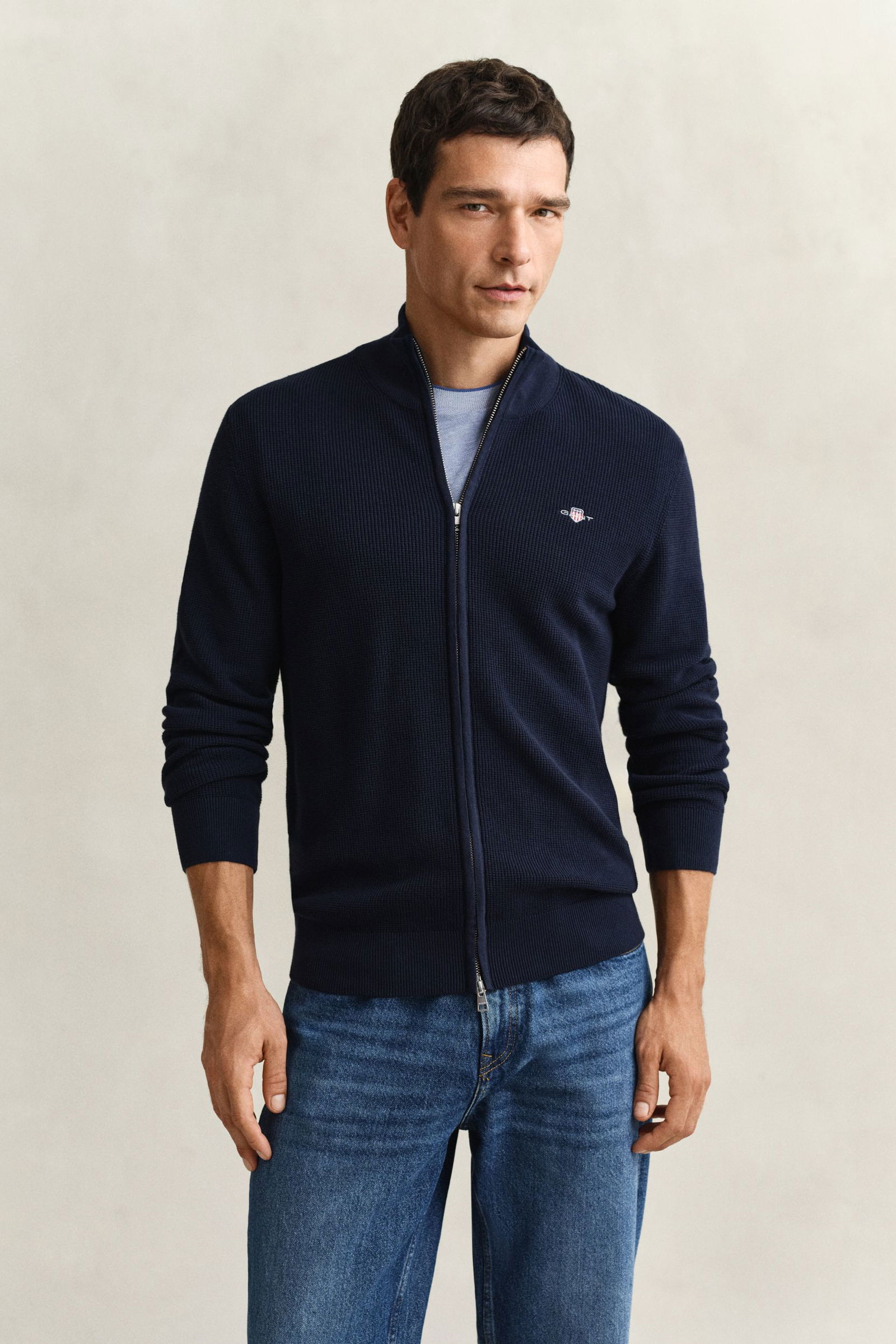 Gant |  Gant Pullover  | M | evening blue
