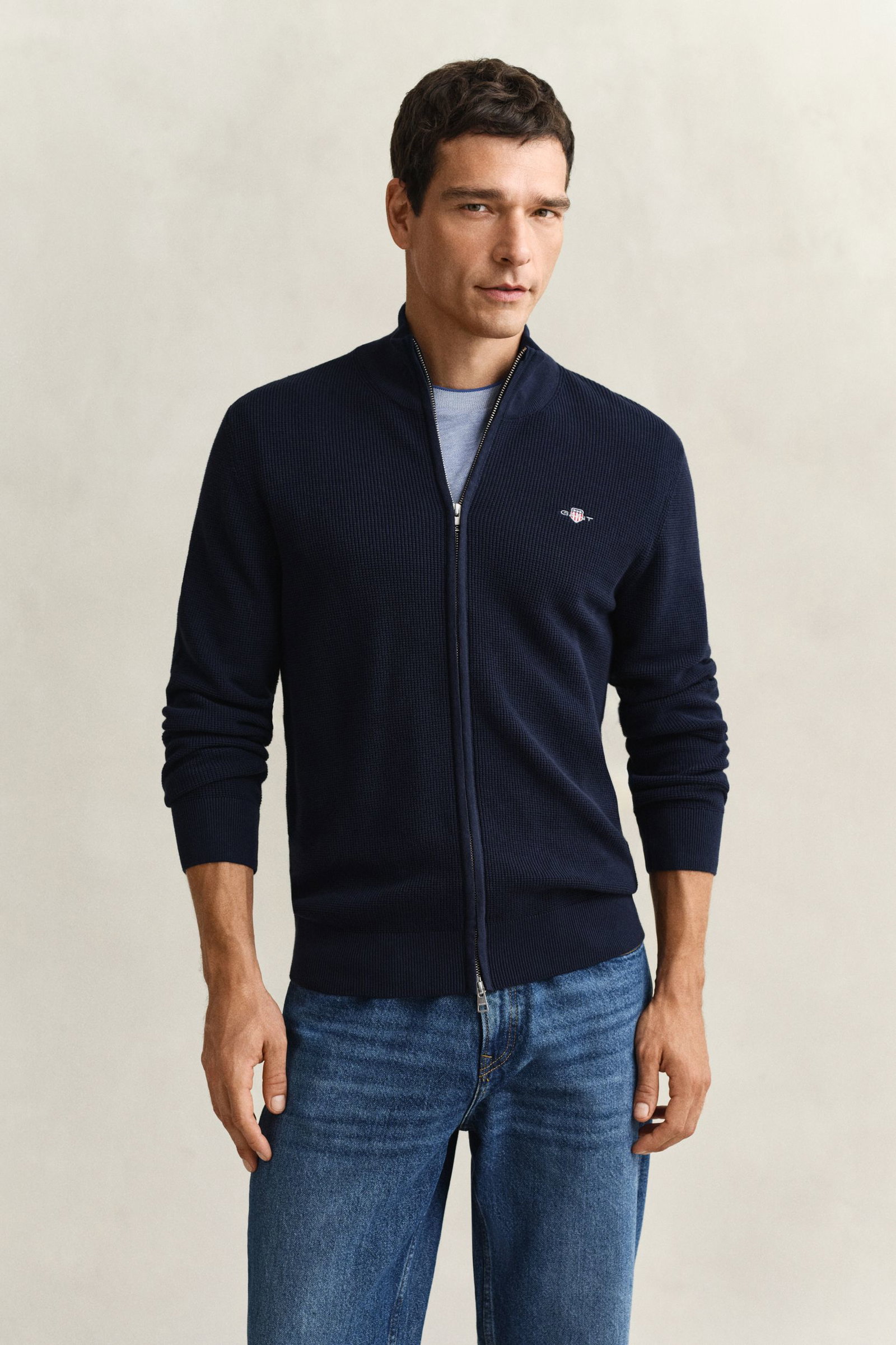 bb5d374a5309752baaa28e8894b88f90 Gant | Gant Pullover | M | evening blue